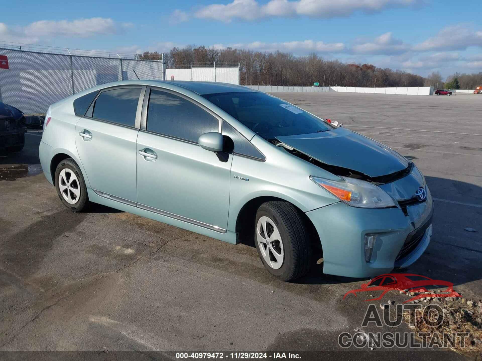 TOYOTA PRIUS 2013 - JTDKN3DU7D1679547
