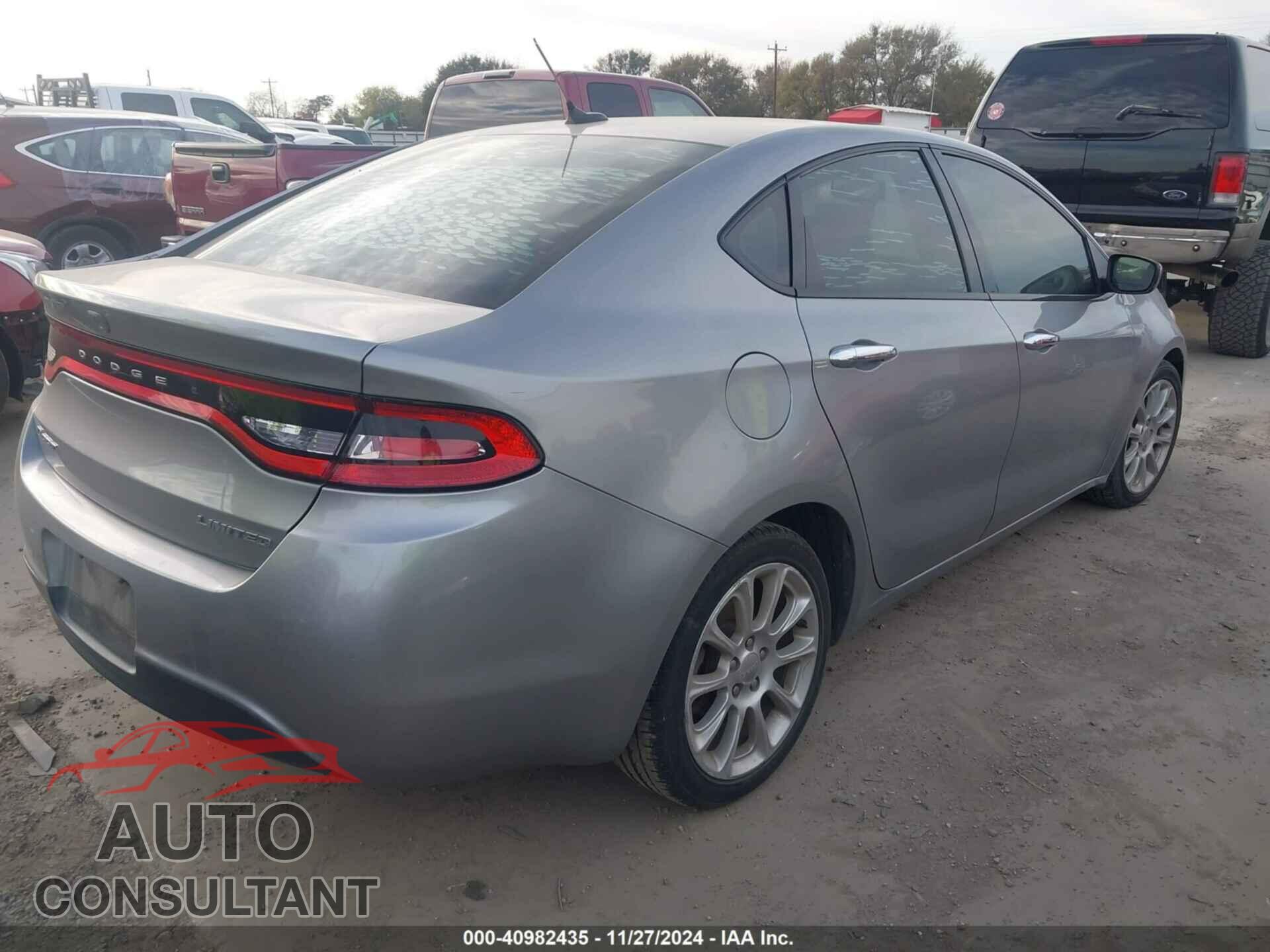DODGE DART 2015 - 1C3CDFCB0FD277643