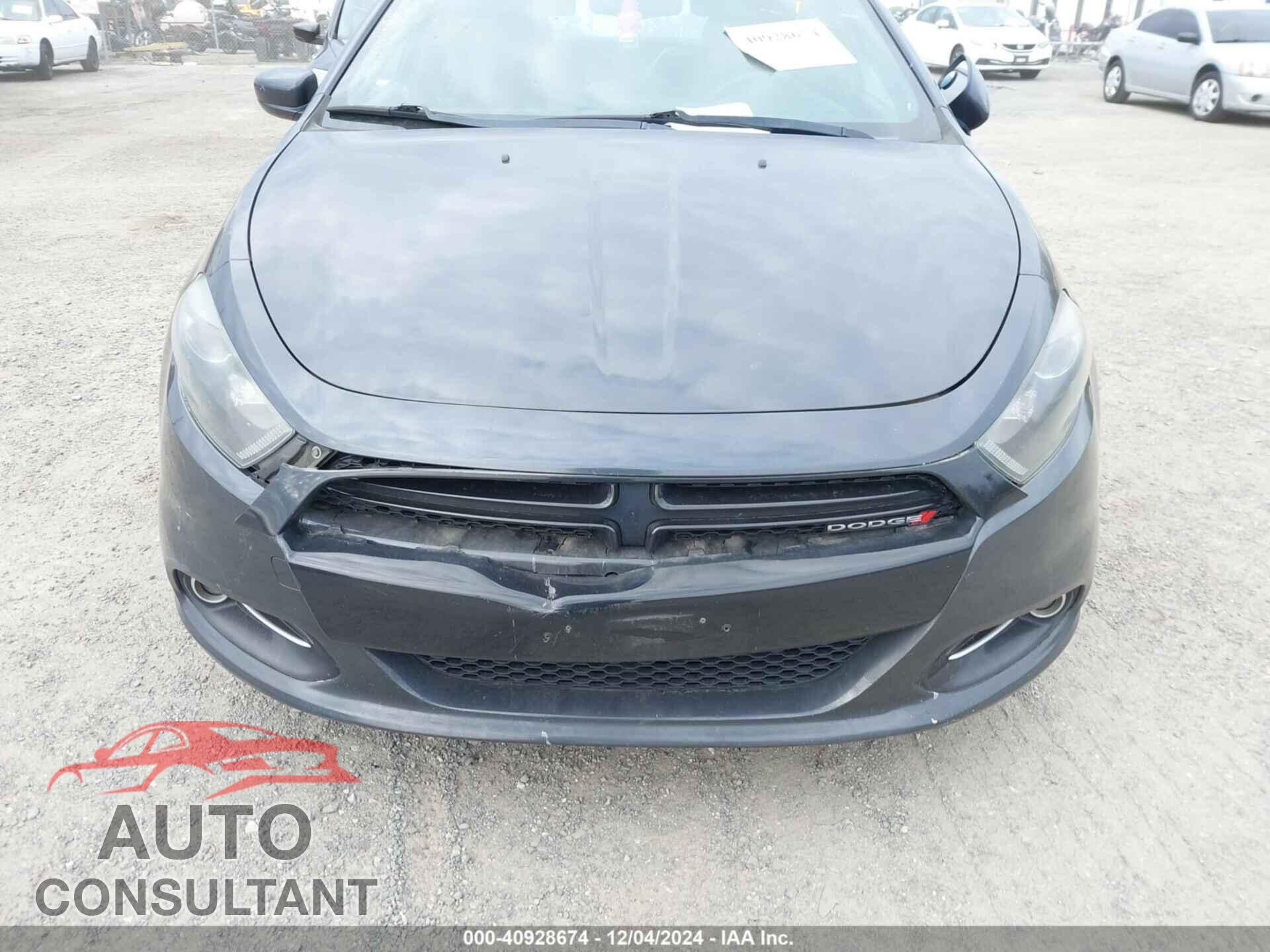 DODGE DART 2014 - 1C3CDFBB3ED831838