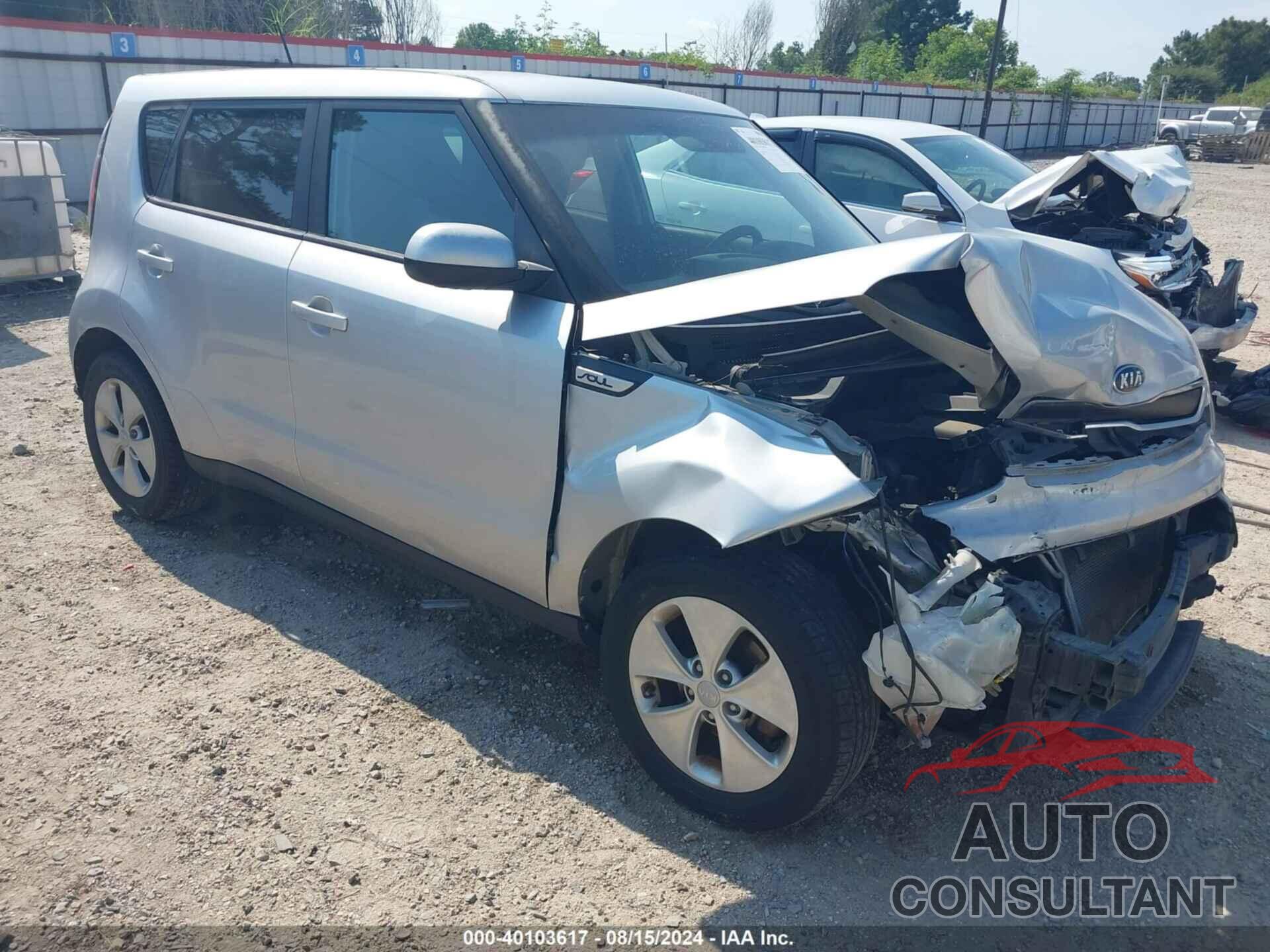 KIA SOUL AUTOMATIC 2016 - KNDJN2A2XG7840211
