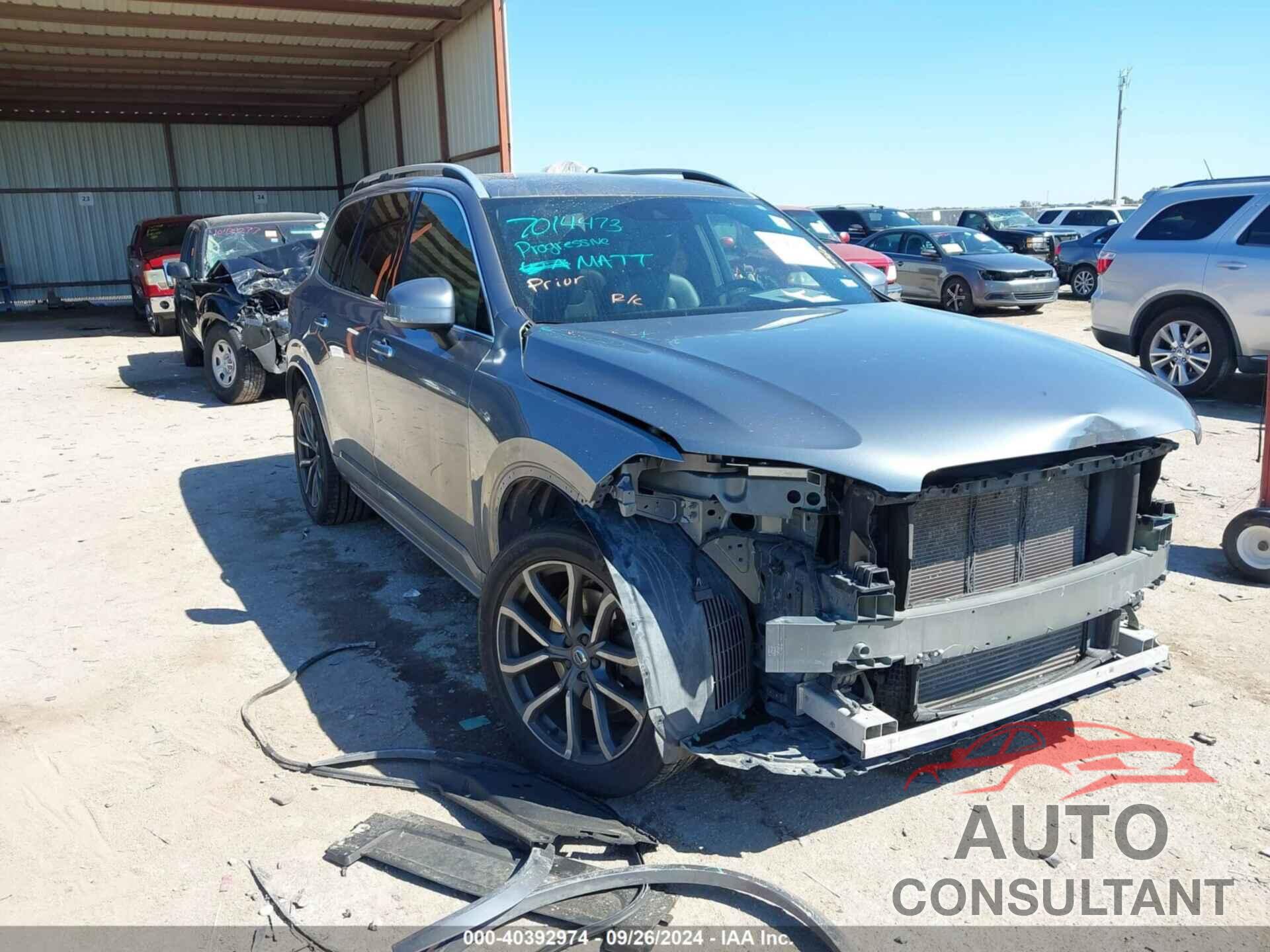 VOLVO XC90 2017 - YV4A22PK4H1120985