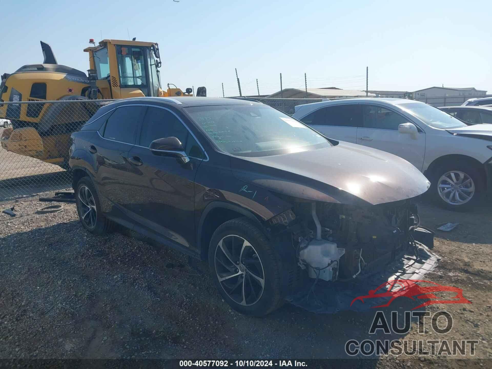 LEXUS RX 350 2017 - 2T2ZZMCA9HC058551