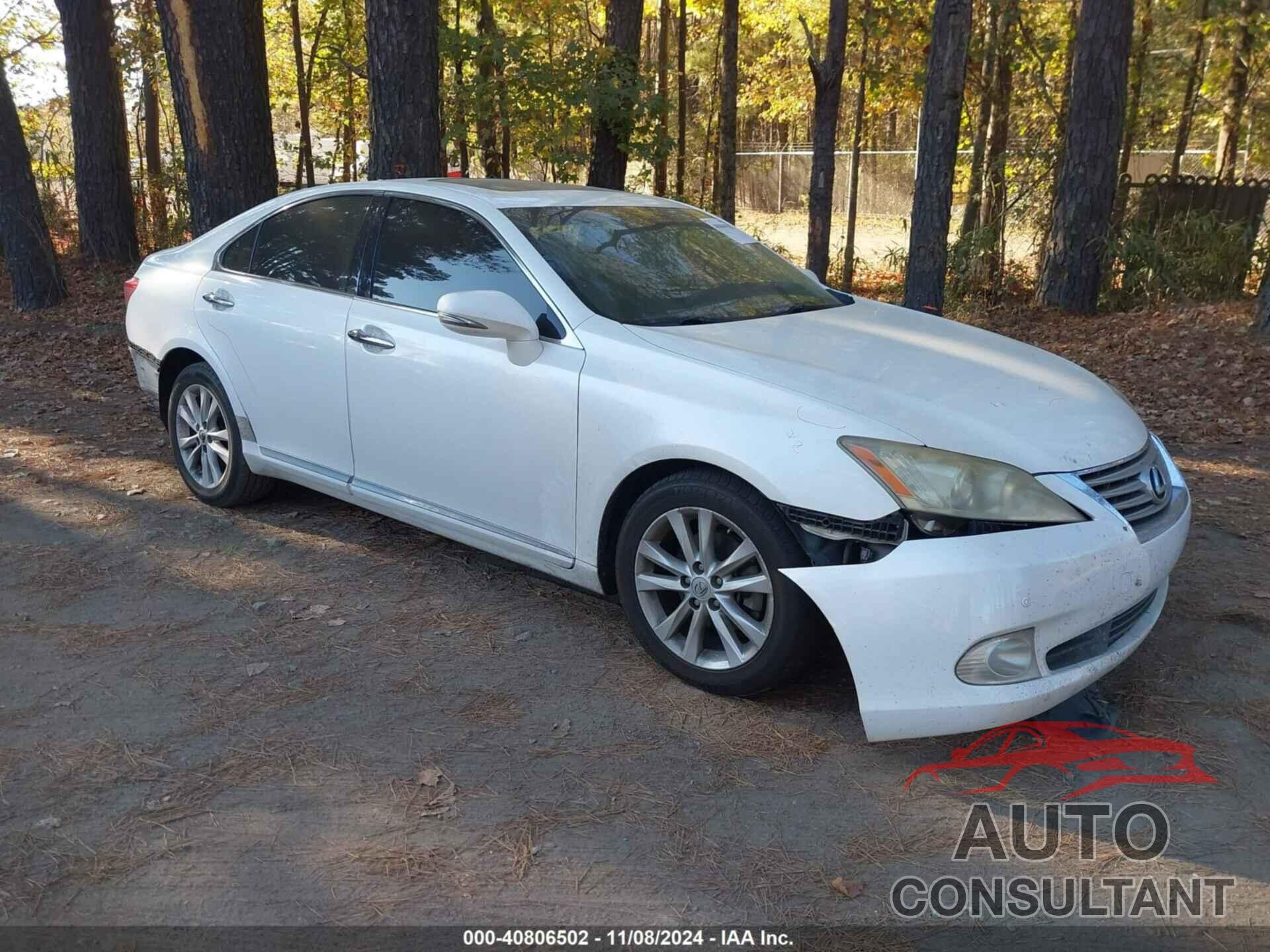 LEXUS ES 350 2011 - JTHBK1EG3B2432716