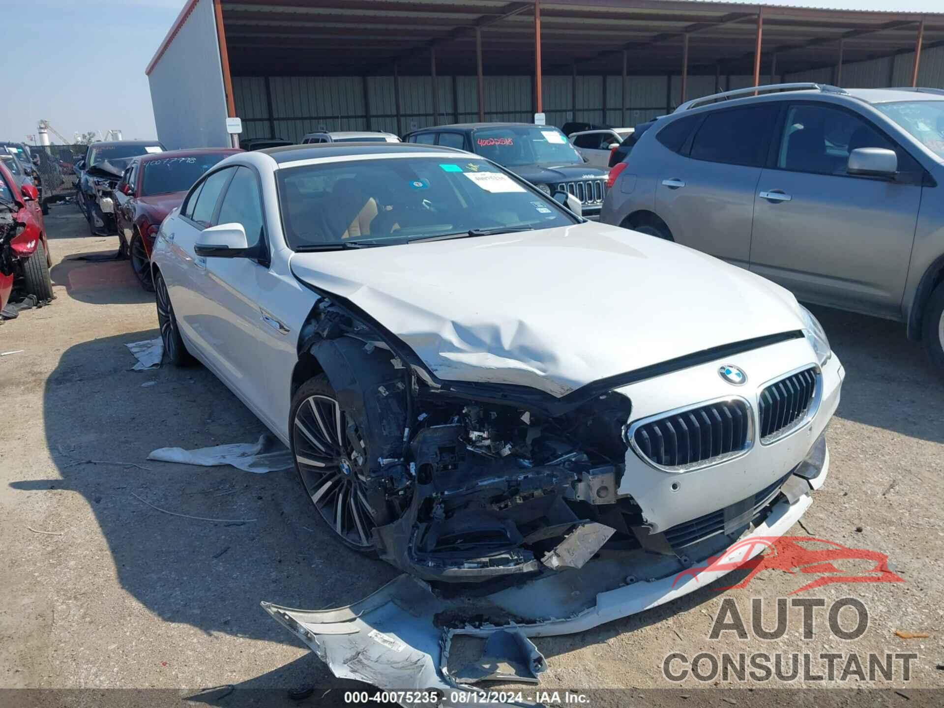 BMW 640I GRAN COUPE 2016 - WBA6D0C57GD927809