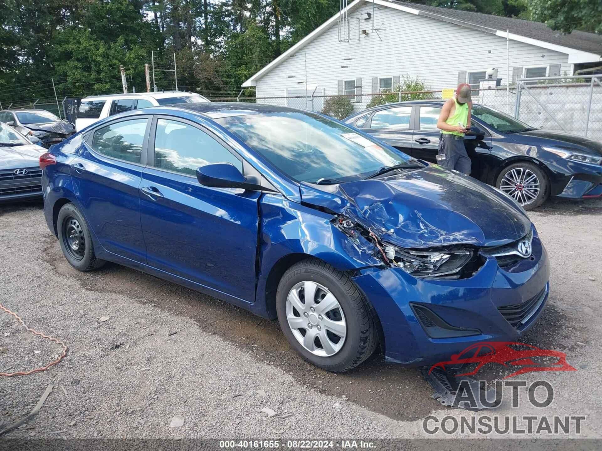 HYUNDAI ELANTRA 2016 - 5NPDH4AE1GH673937