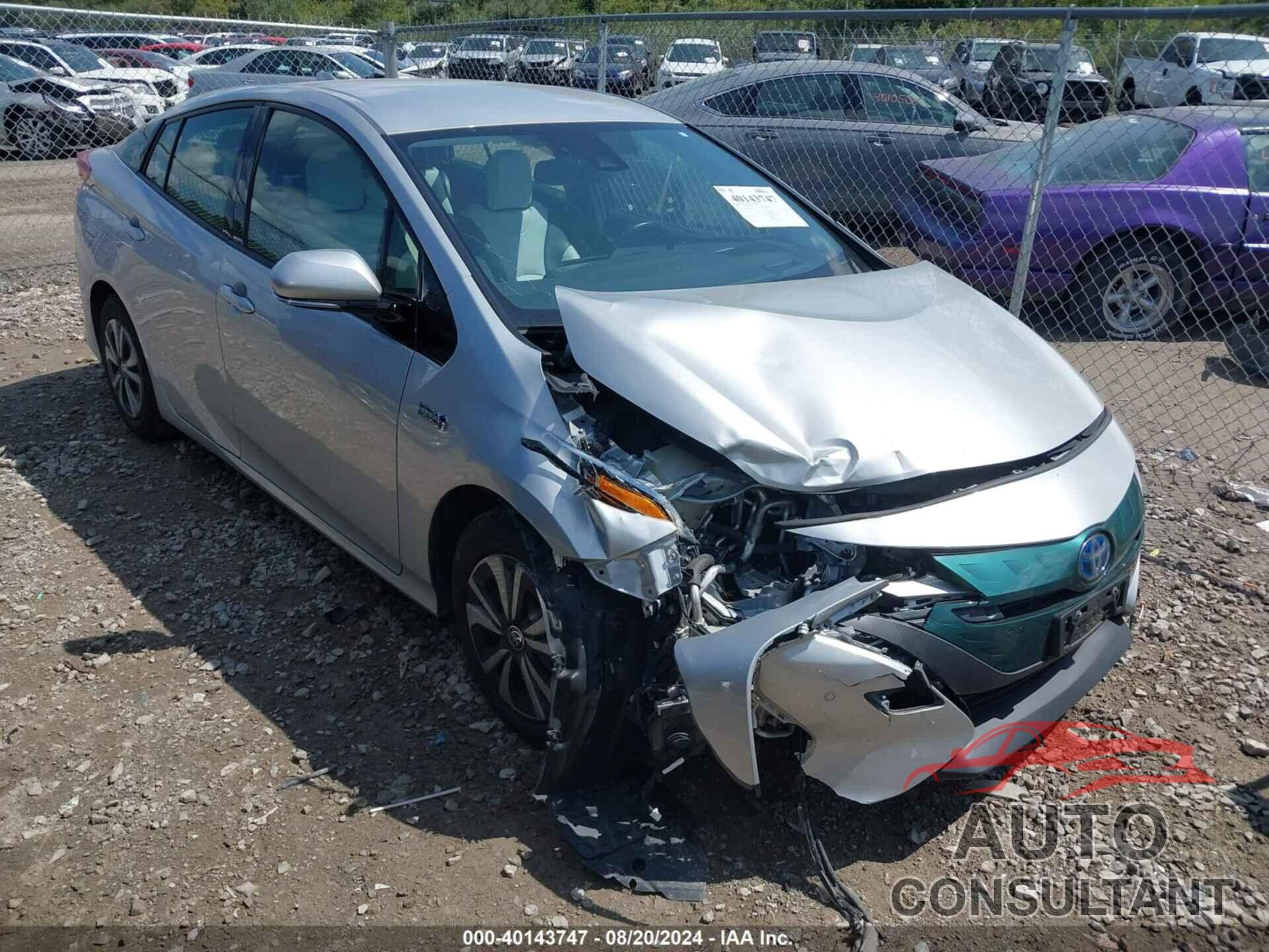 TOYOTA PRIUS PRIME 2018 - JTDKARFP1J3069567