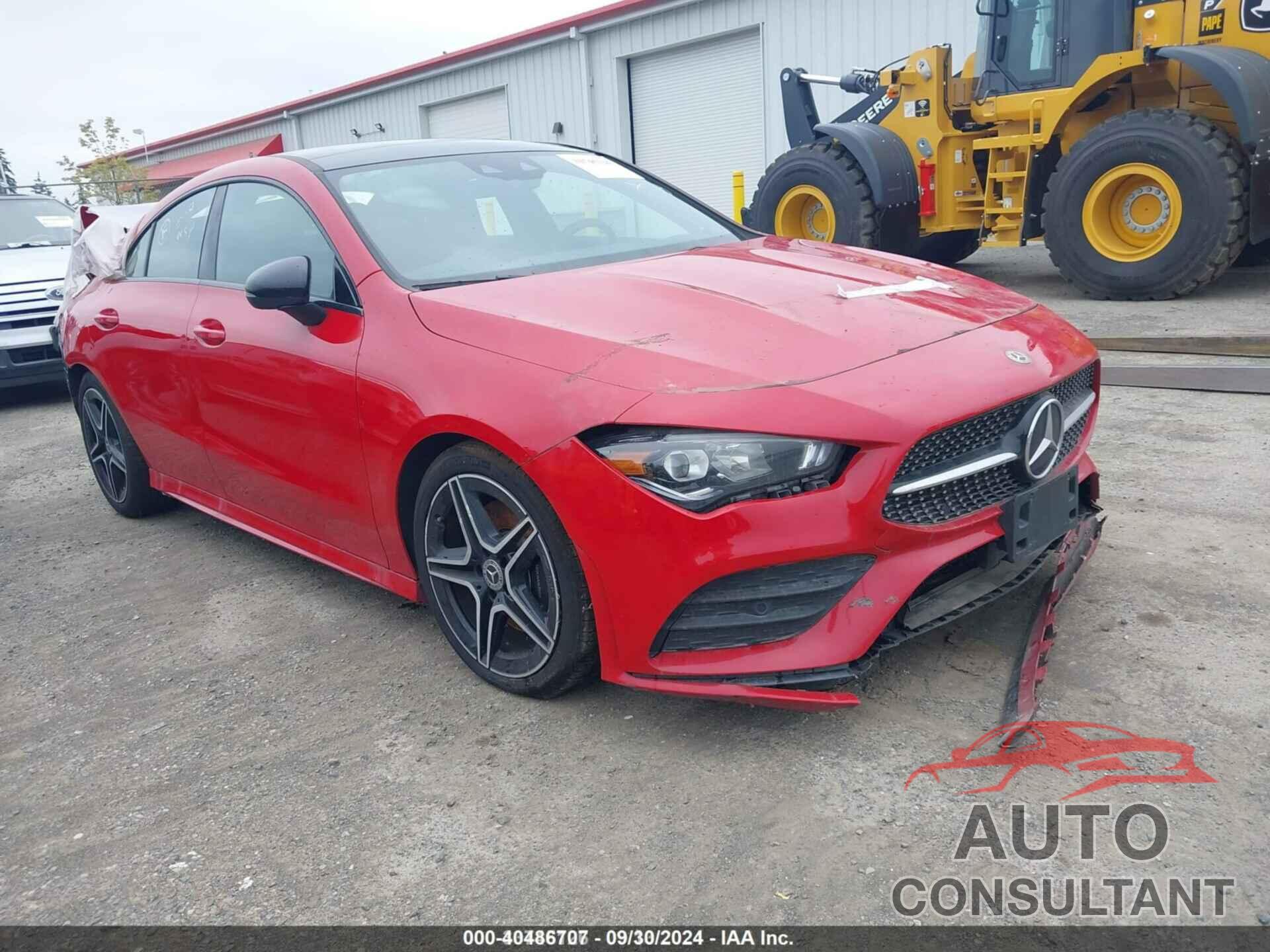 MERCEDES-BENZ CLA 250 2020 - WDD5J4HB0LN025008