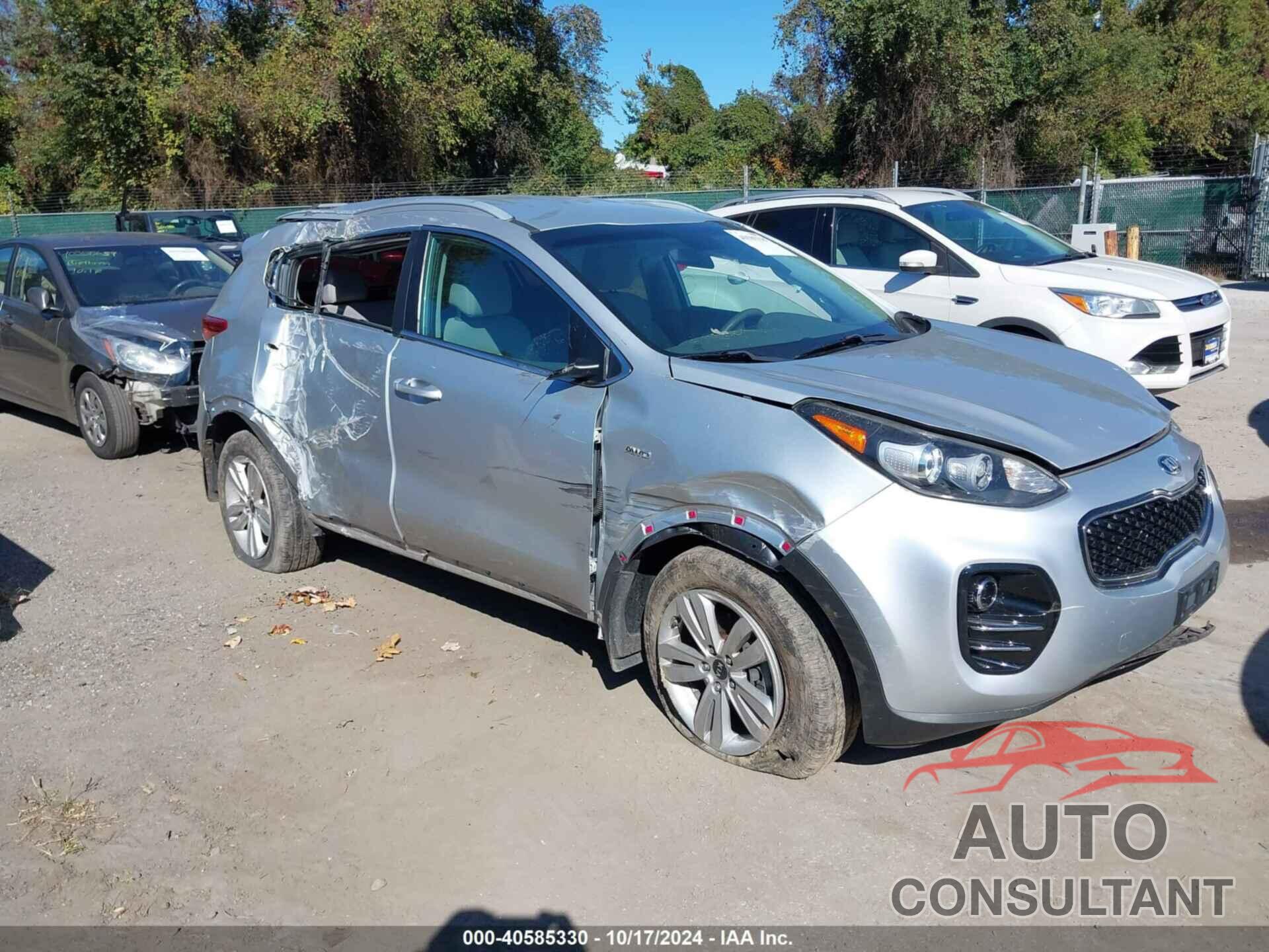 KIA SPORTAGE 2017 - KNDPMCAC7H7246298