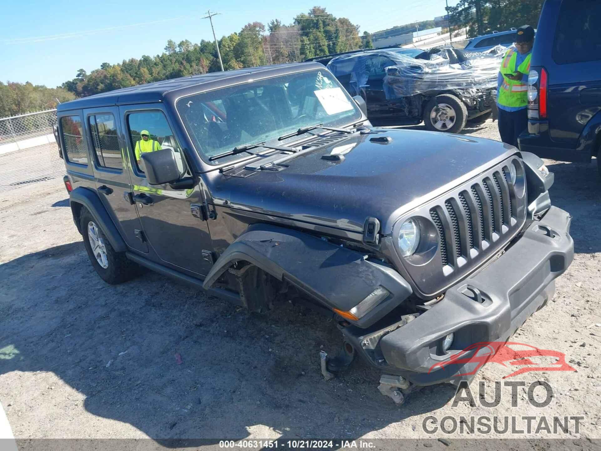 JEEP WRANGLER UNLIMITED 2020 - 1C4HJXDG1LW237405