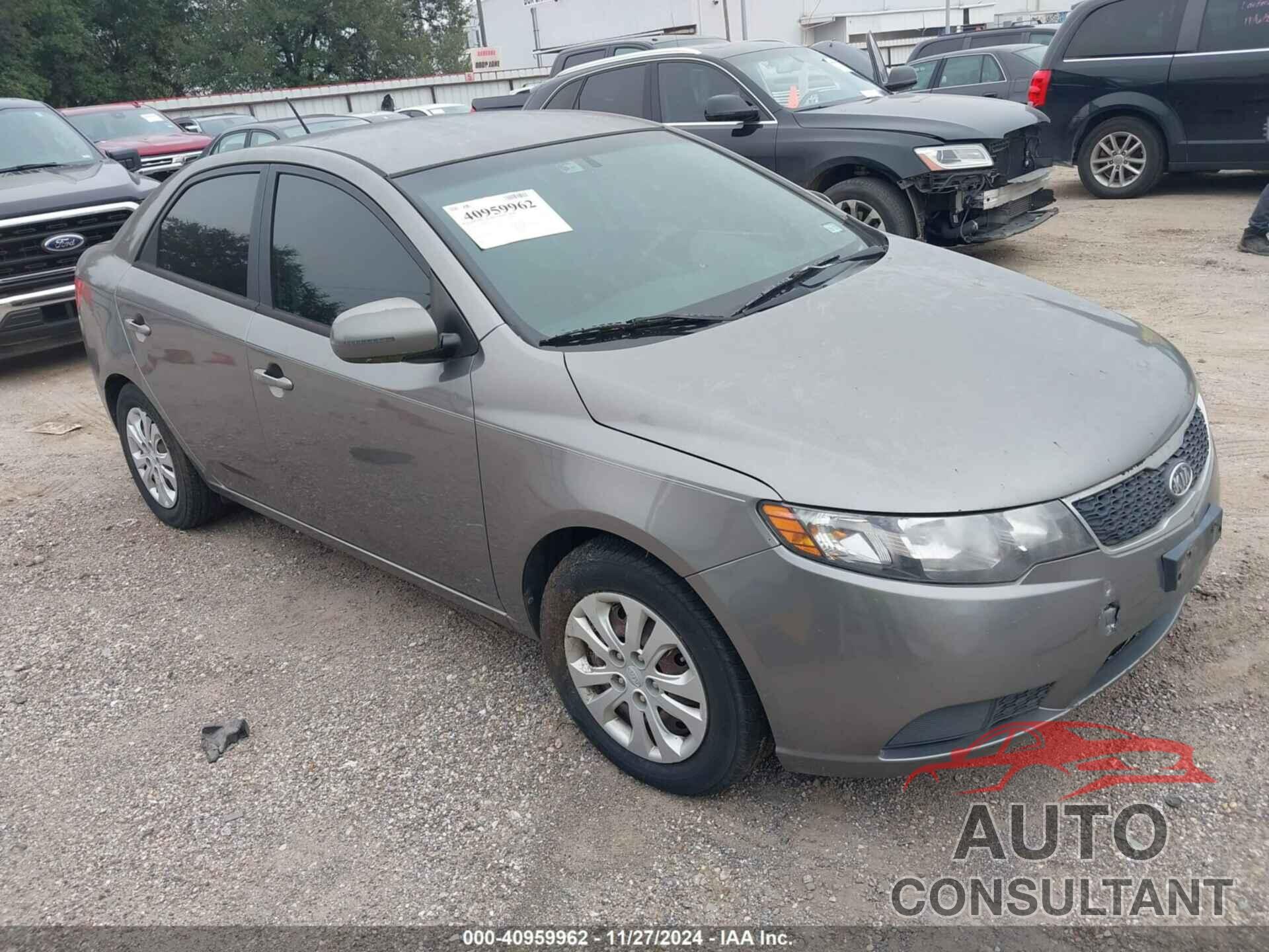 KIA FORTE 2012 - KNAFU4A24C5499783