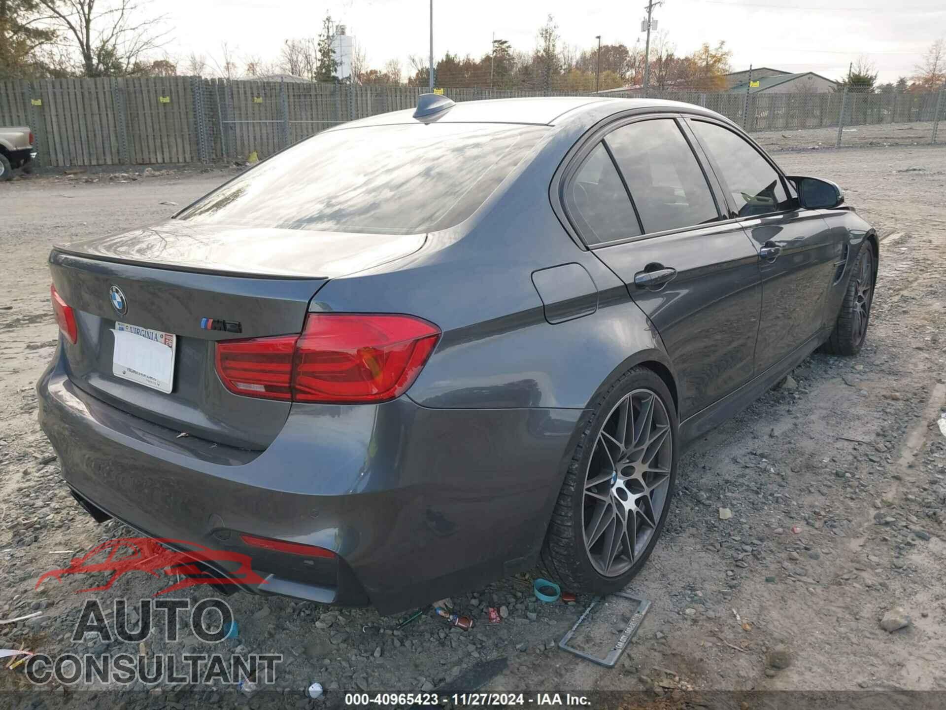 BMW M3 2016 - WBS8M9C55G5E68723