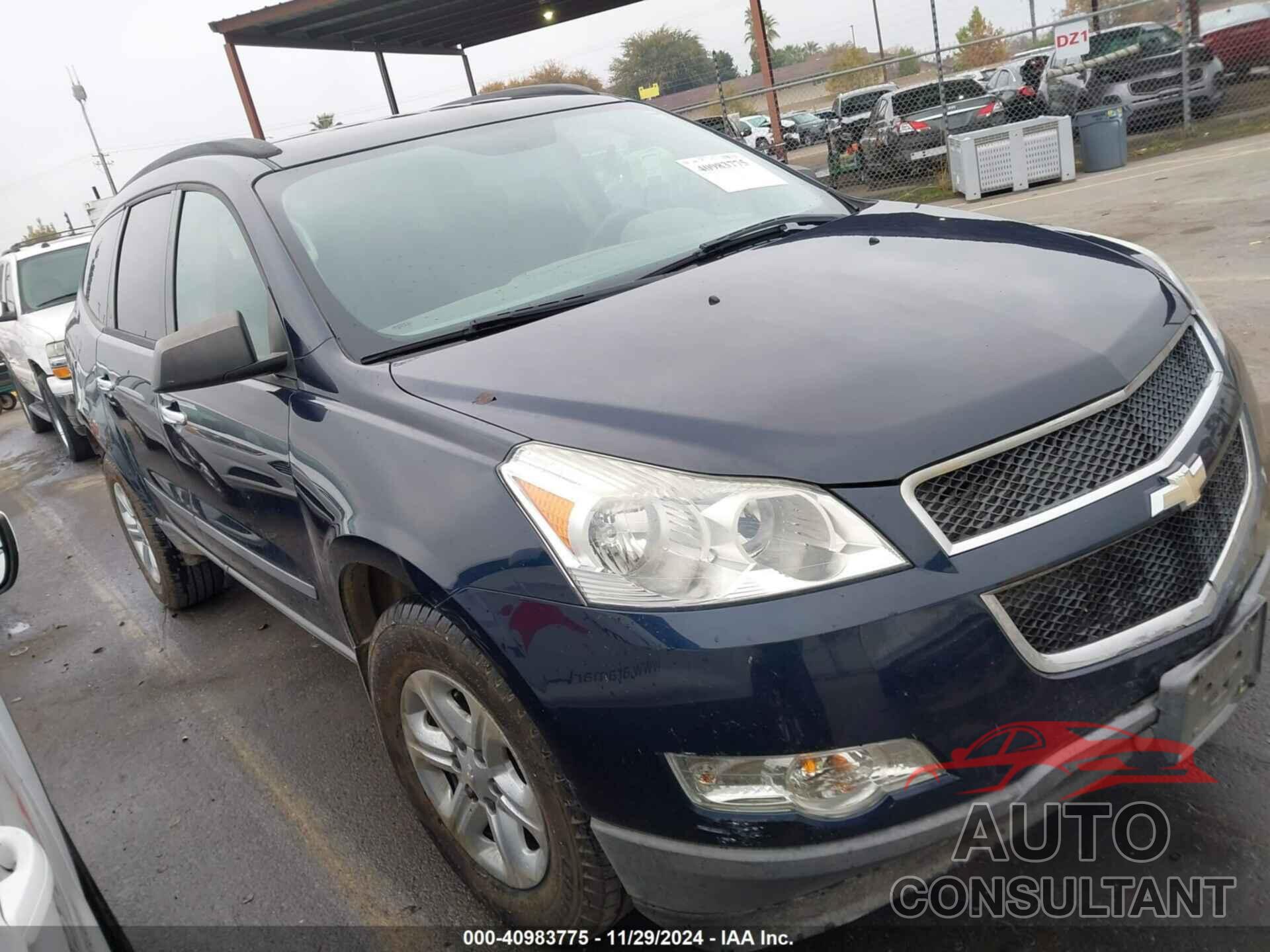 CHEVROLET TRAVERSE 2012 - 1GNKRFED5CJ320854