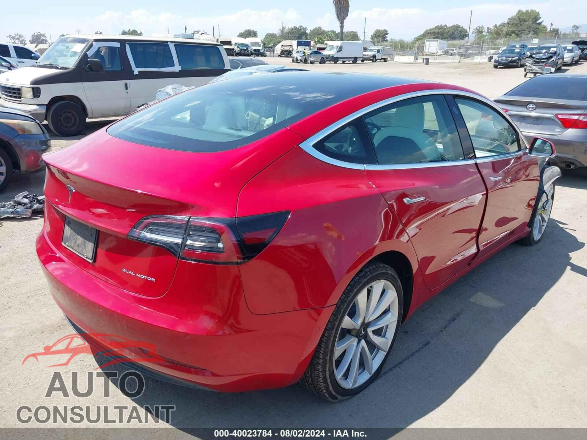 TESLA MODEL 3 2020 - 5YJ3E1EB9LF651969