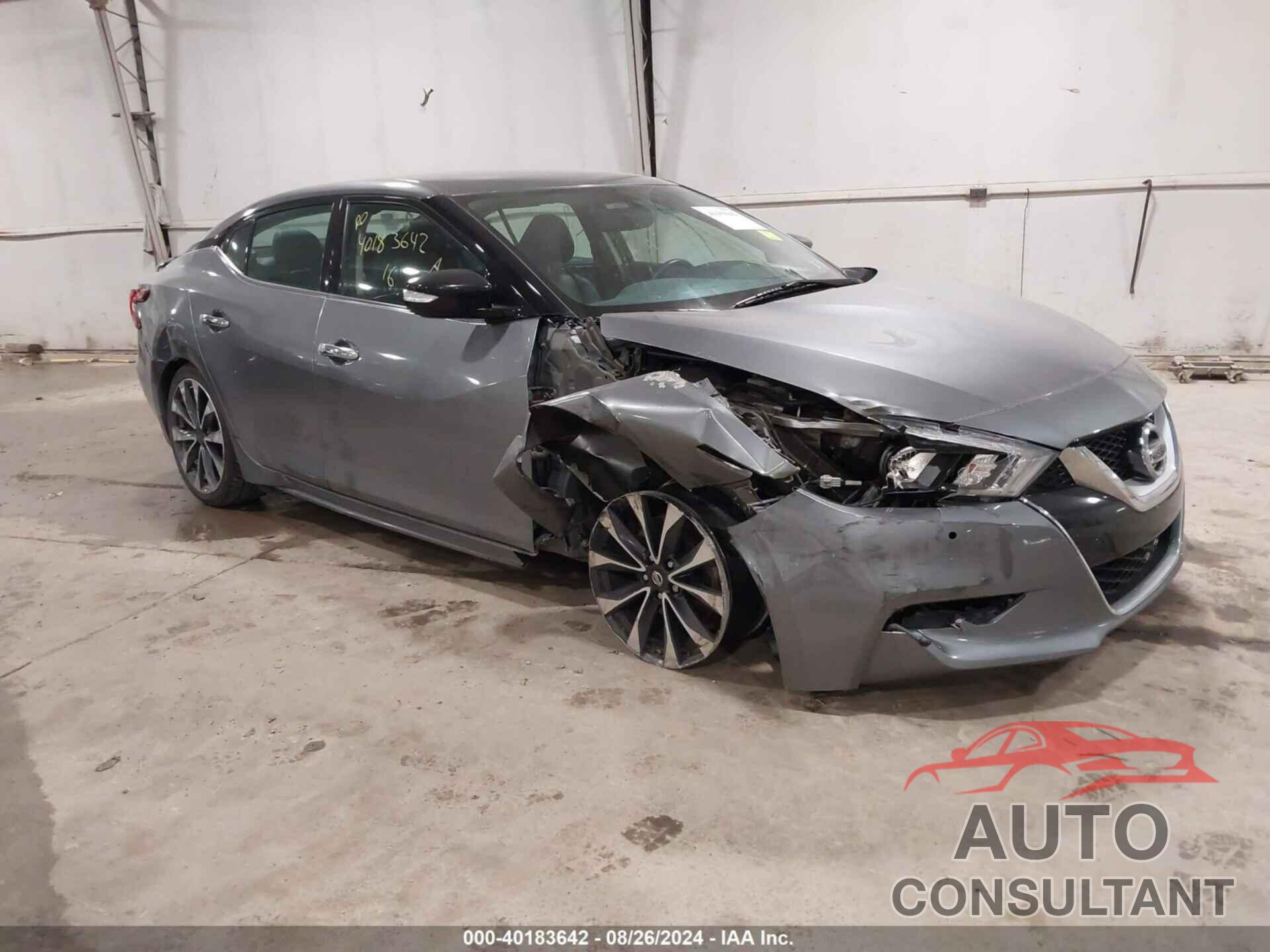 NISSAN MAXIMA 2016 - 1N4AA6APXGC404860