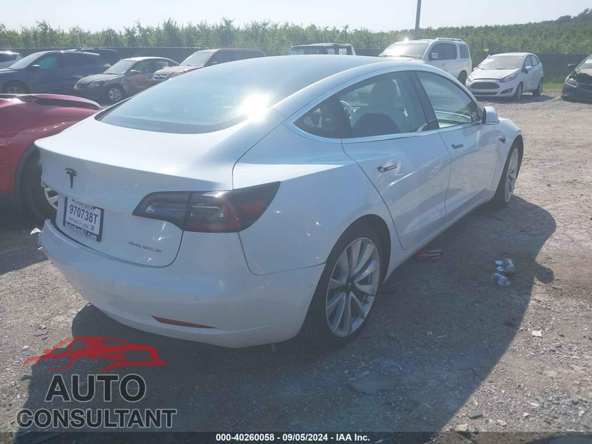 TESLA MODEL 3 2018 - 5YJ3E1EB2JF101283