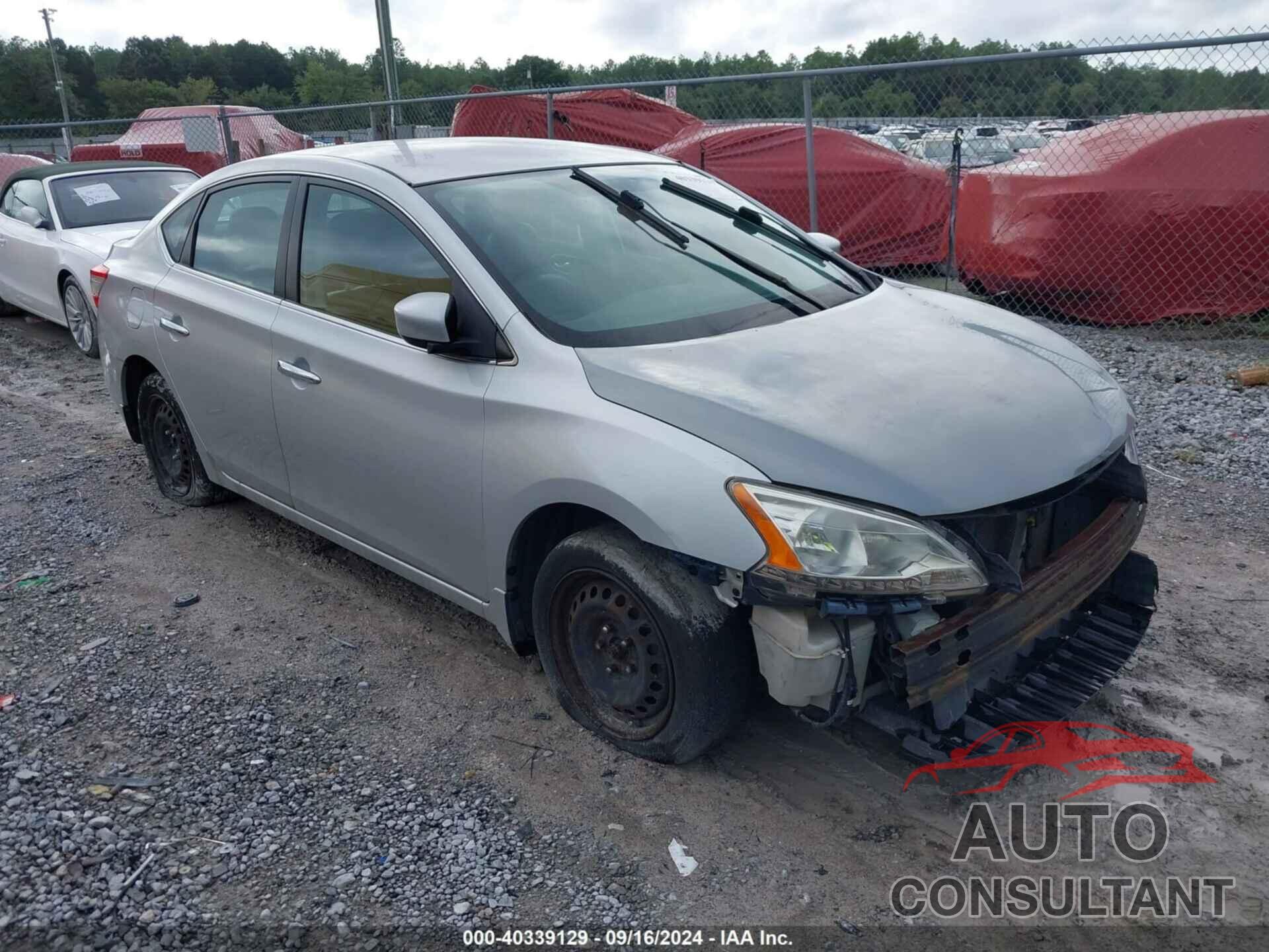 NISSAN SENTRA 2013 - 3N1AB7AP3DL620551