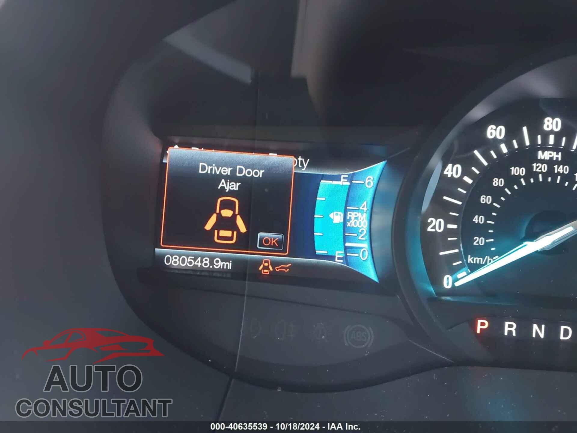 FORD EDGE 2017 - 2FMPK3J9XHBB19543
