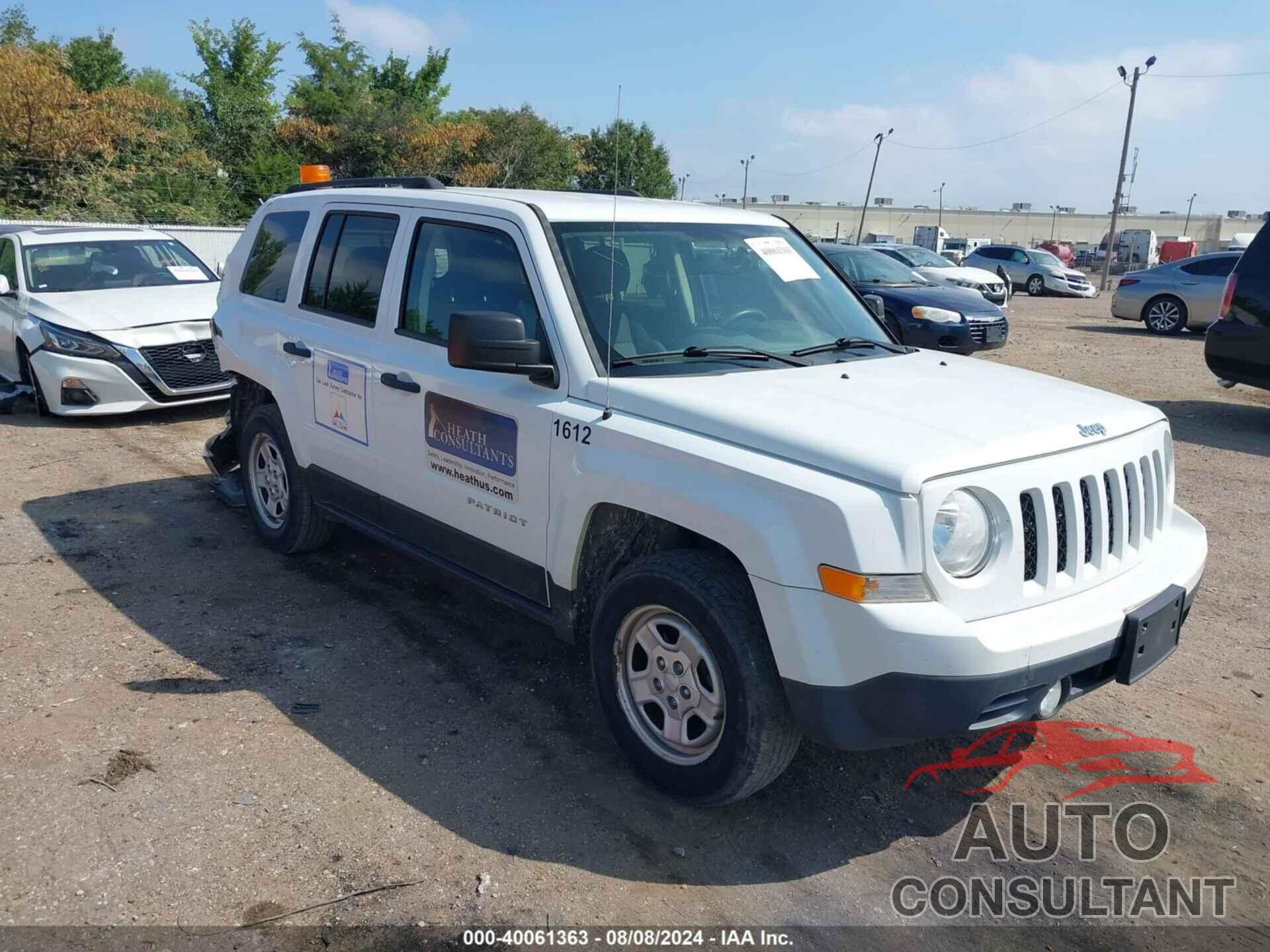 JEEP PATRIOT 2016 - 1C4NJPBB7GD721168