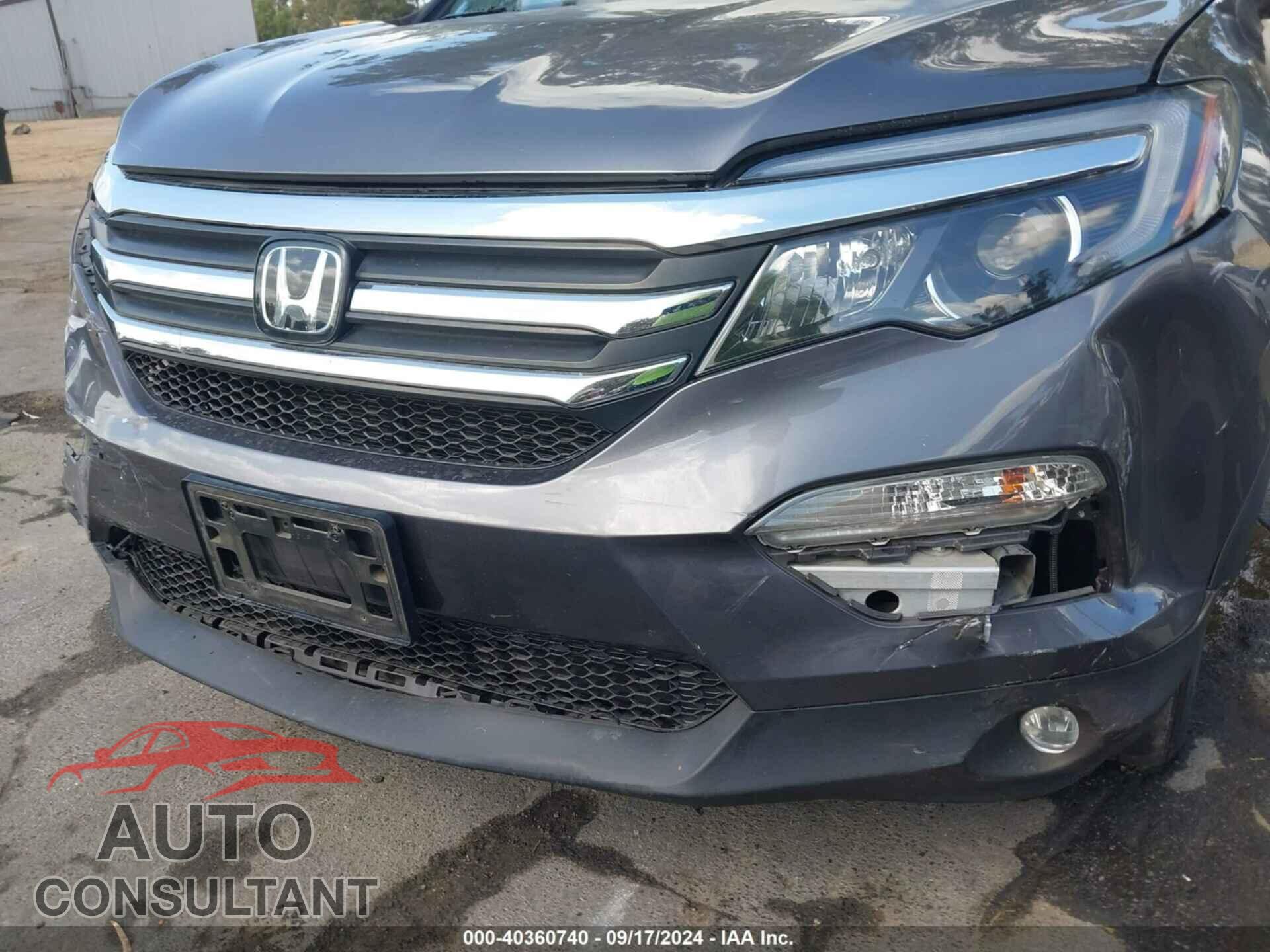 HONDA PILOT 2016 - 5FNYF5H40GB015258