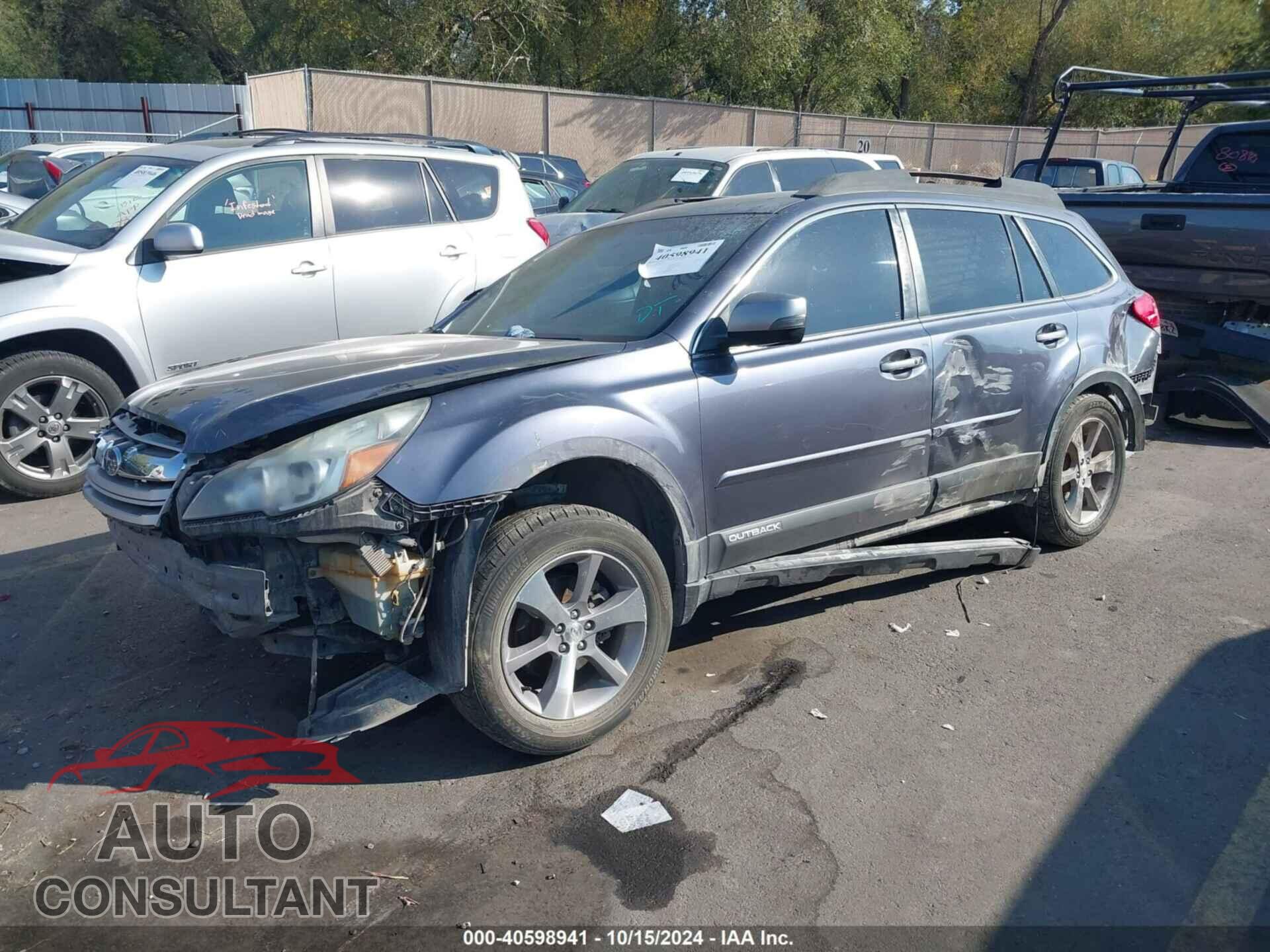 SUBARU OUTBACK 2014 - 4S4BRCPC4E3228245