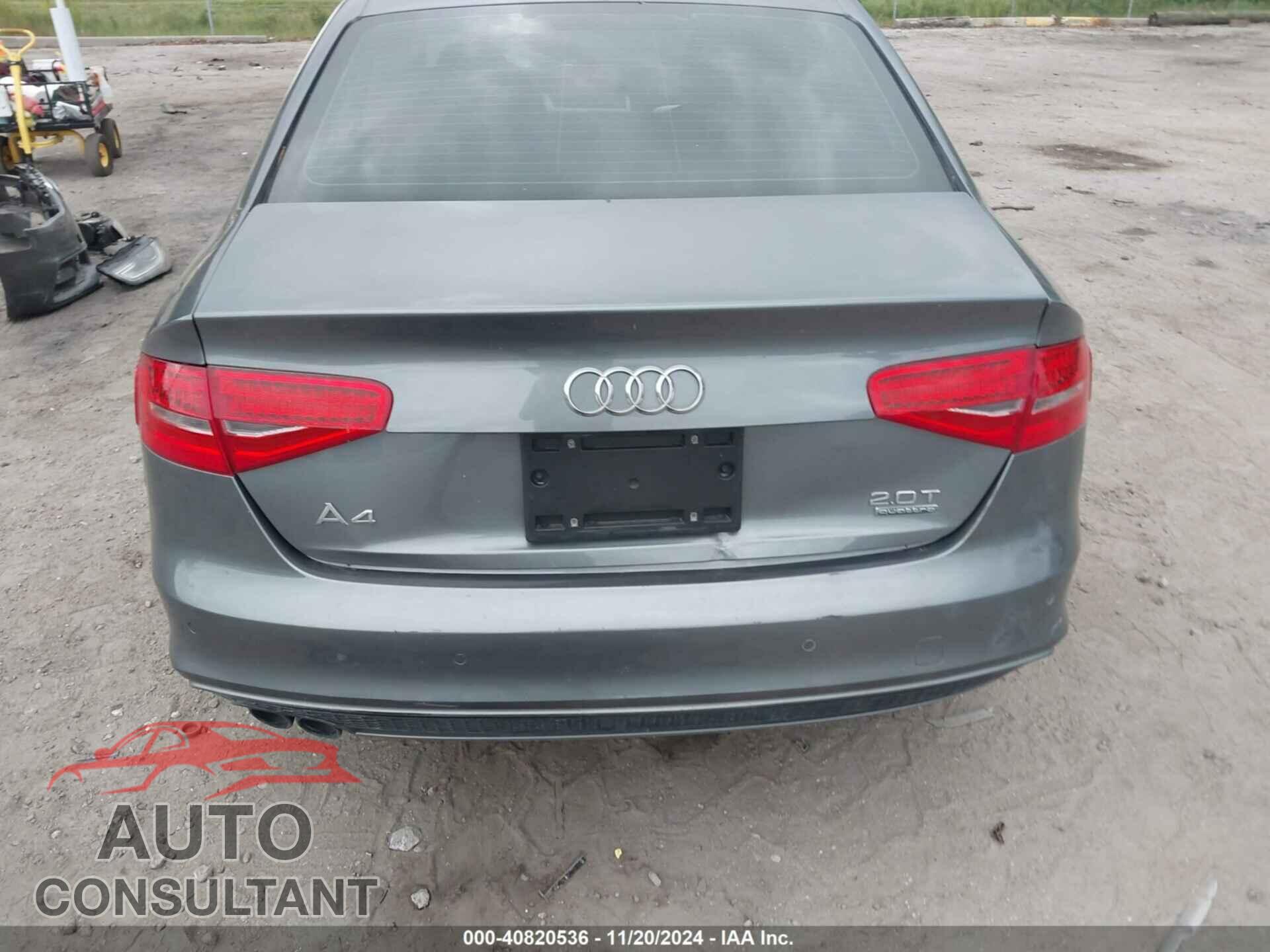 AUDI A4 2016 - WAUFFAFL9GN006633