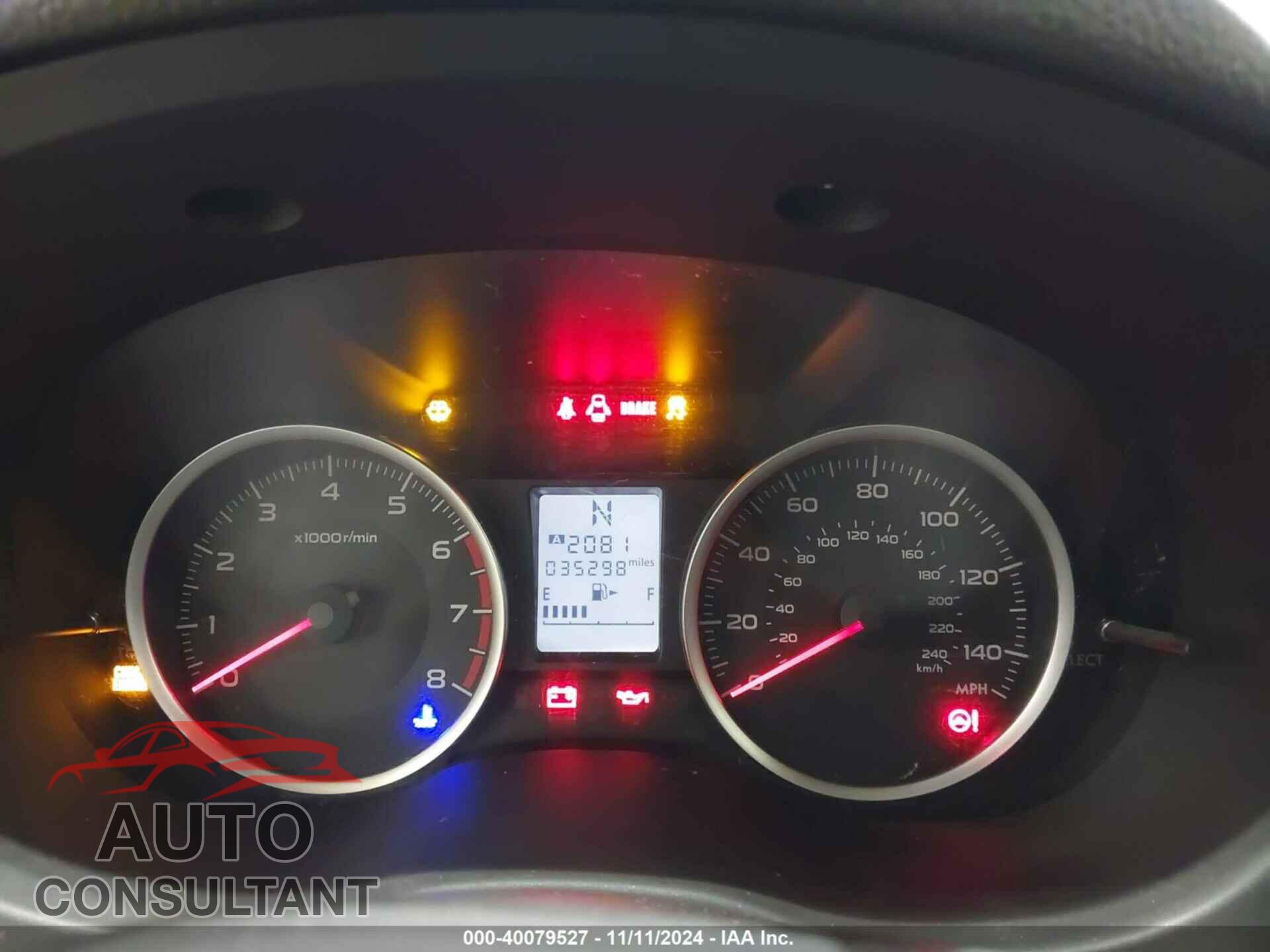 SUBARU FORESTER 2017 - JF2SJAEC0HH517537
