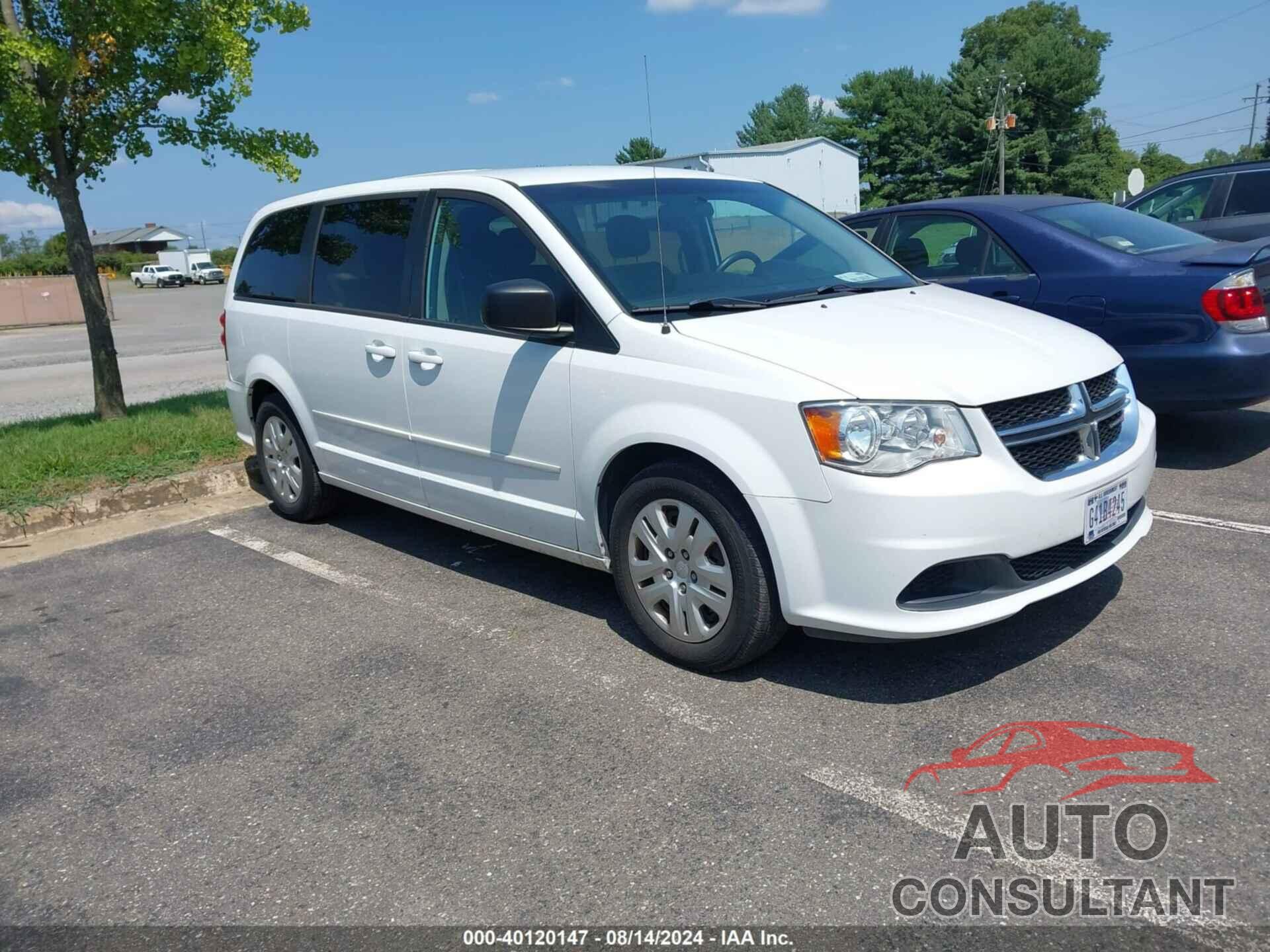 DODGE GRAND CARAVAN 2016 - 2C4RDGBG1GR122770