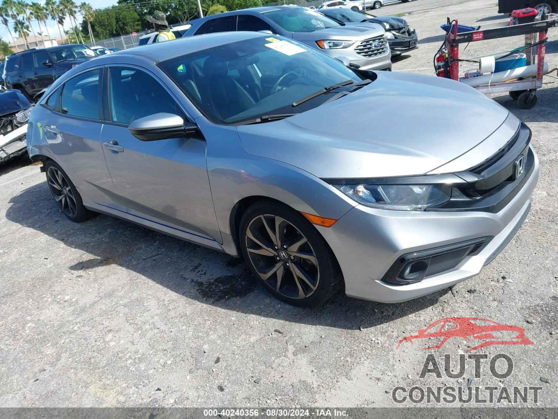 HONDA CIVIC 2019 - 2HGFC2F85KH568724