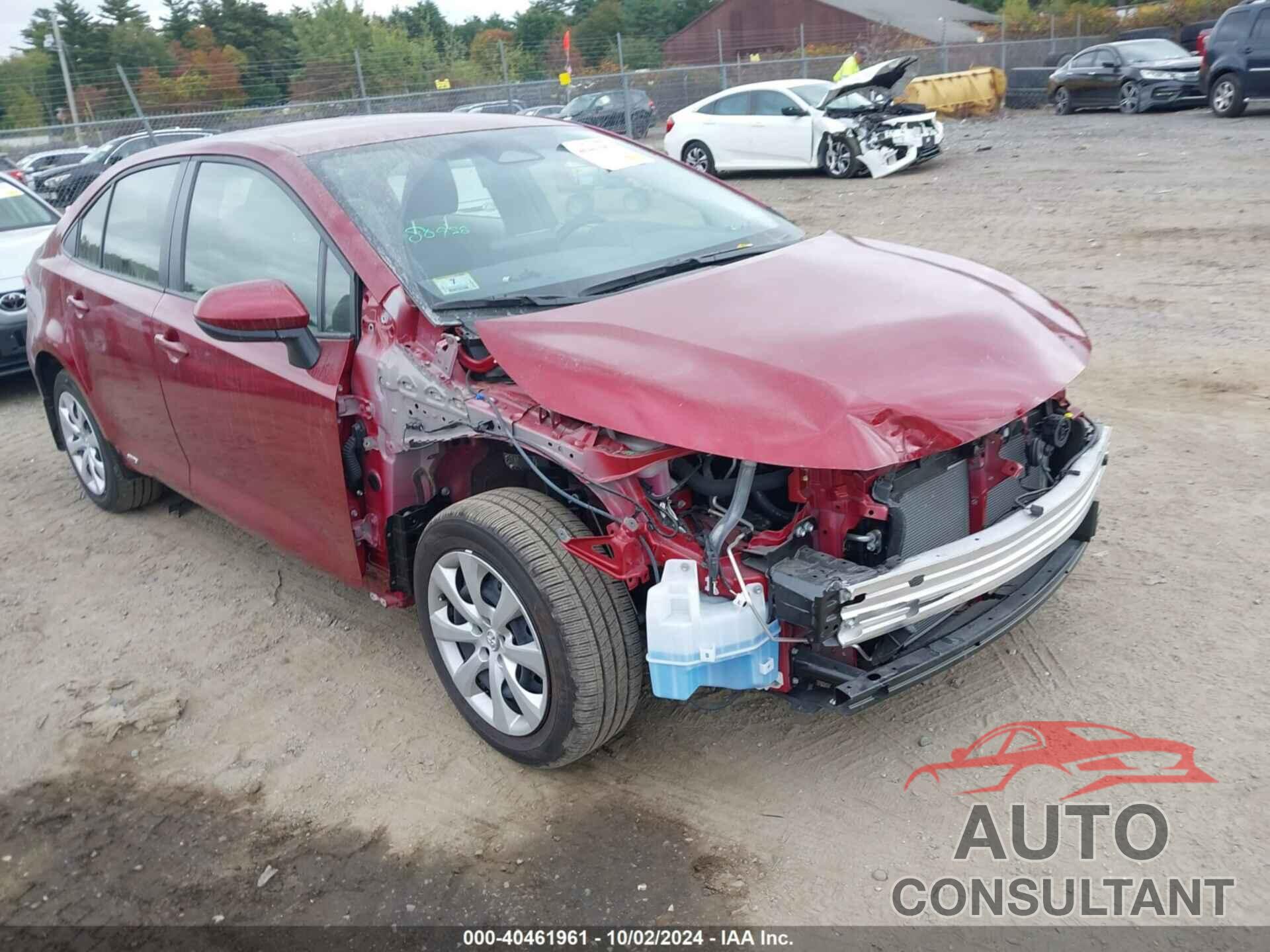 TOYOTA COROLLA 2023 - JTDBDMHE2PJ002406