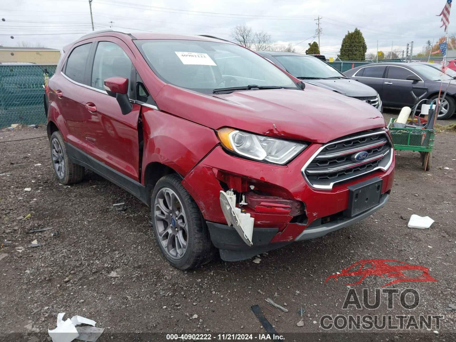 FORD ECOSPORT 2020 - MAJ6S3KL7LC349873