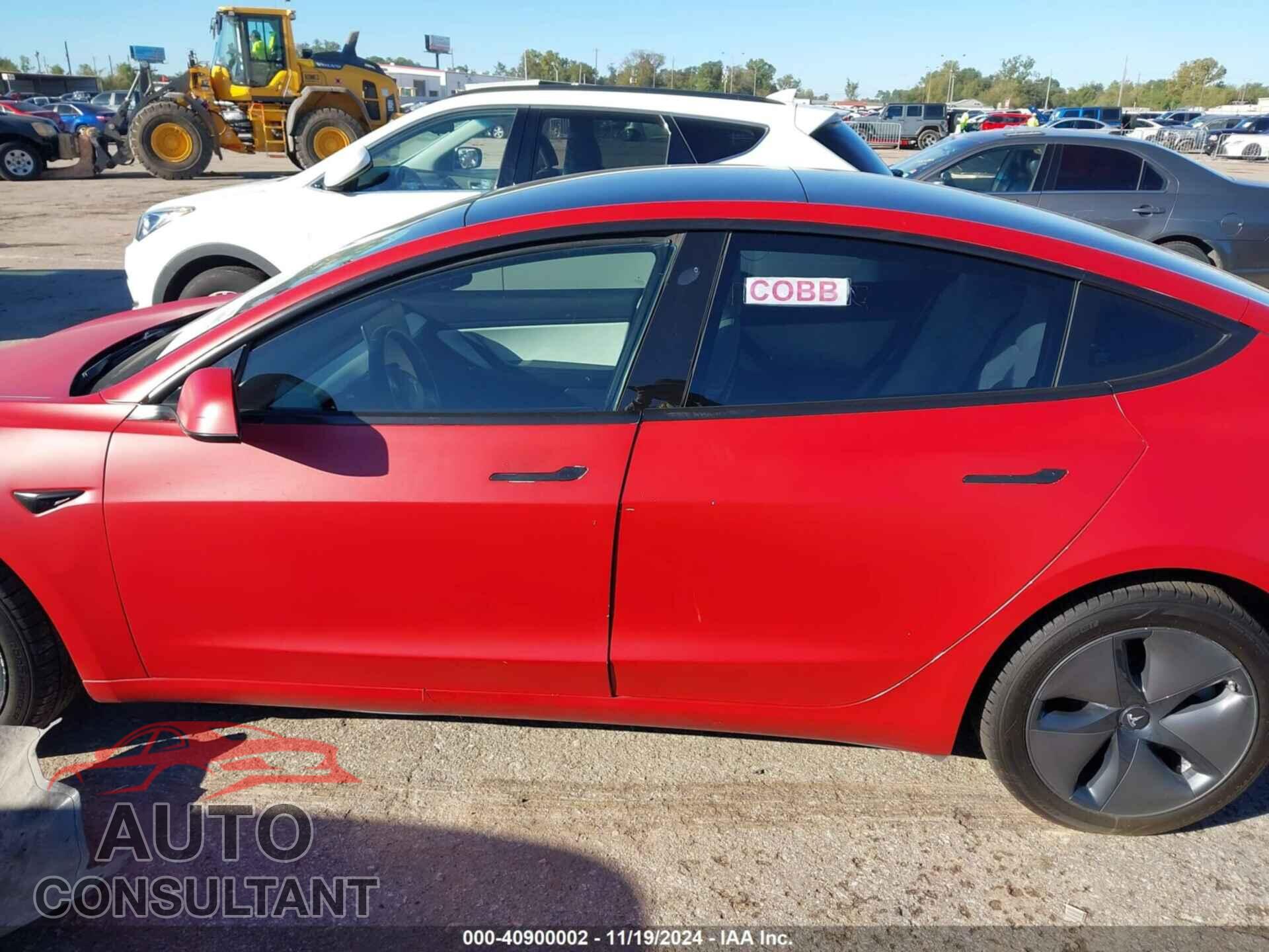 TESLA MODEL 3 2019 - 5YJ3E1EA9KF413156