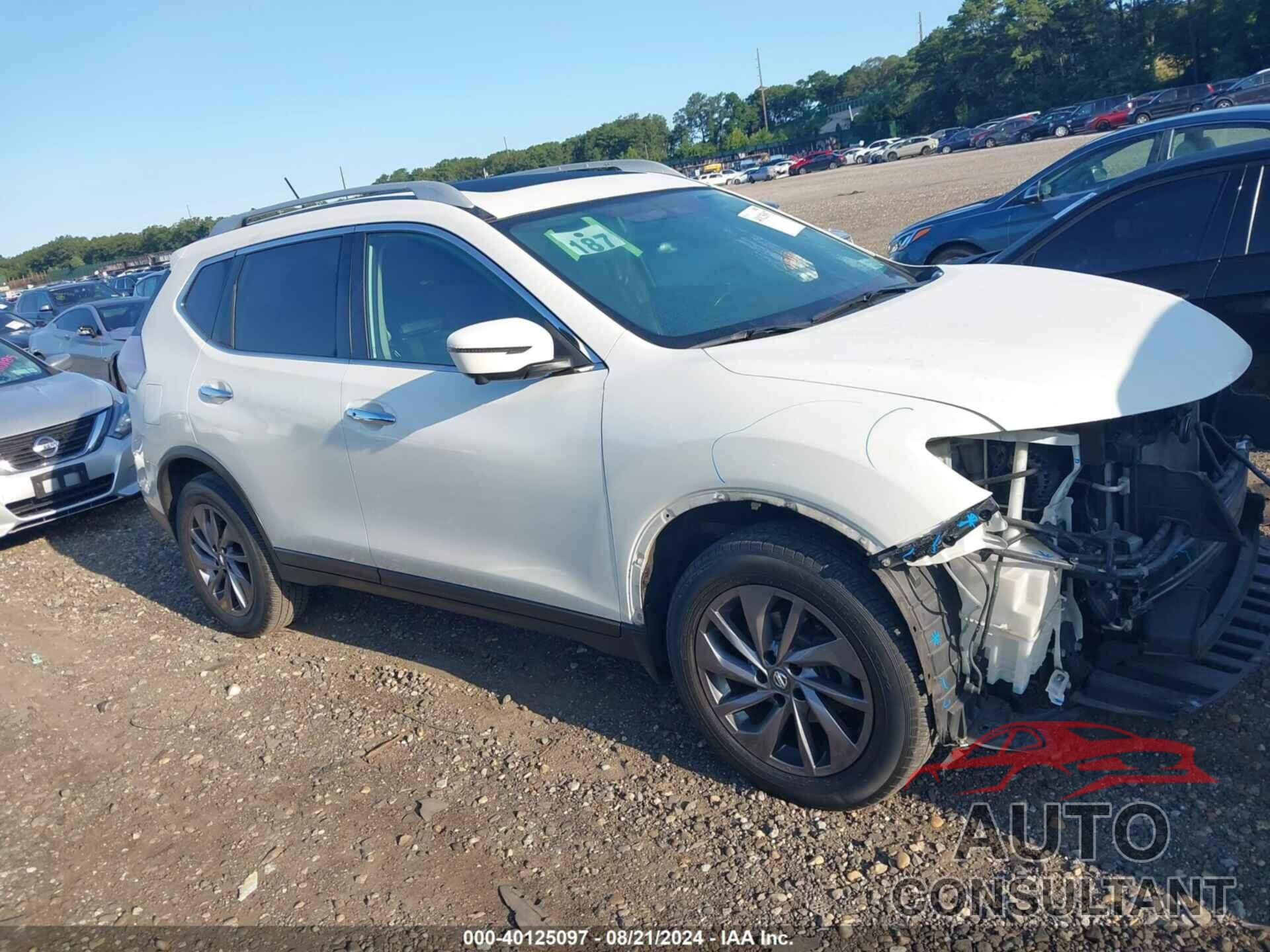 NISSAN ROGUE 2016 - 5N1AT2MV2GC826477