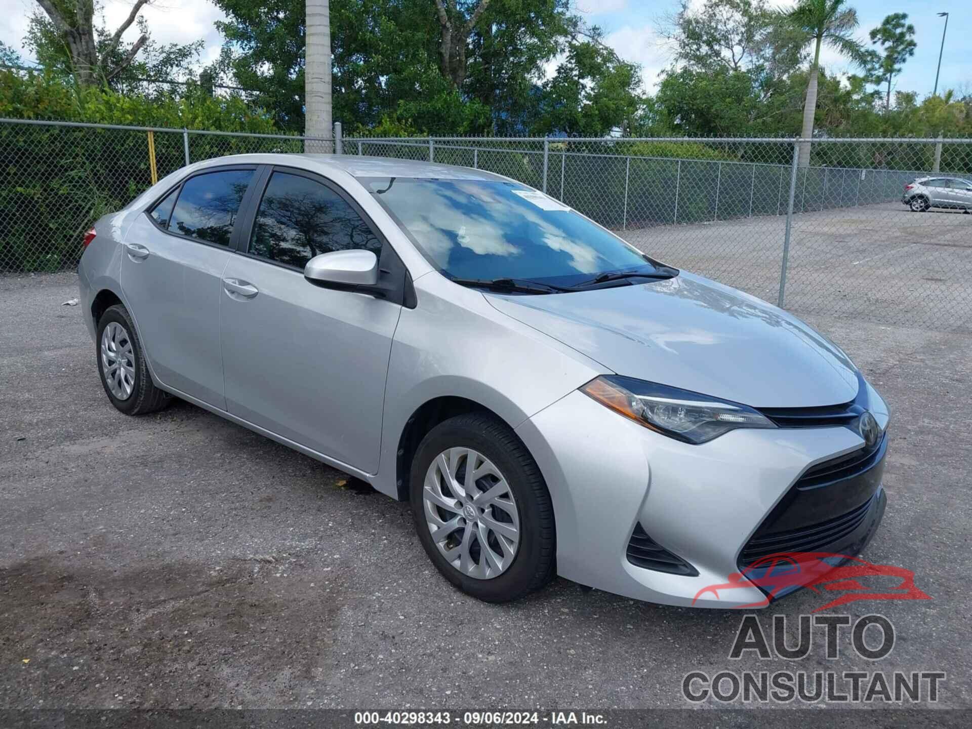 TOYOTA COROLLA 2019 - 5YFBURHEXKP941868