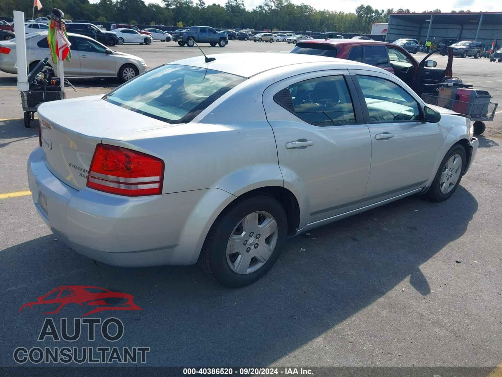 DODGE AVENGER 2010 - 1B3CC4FB0AN180123