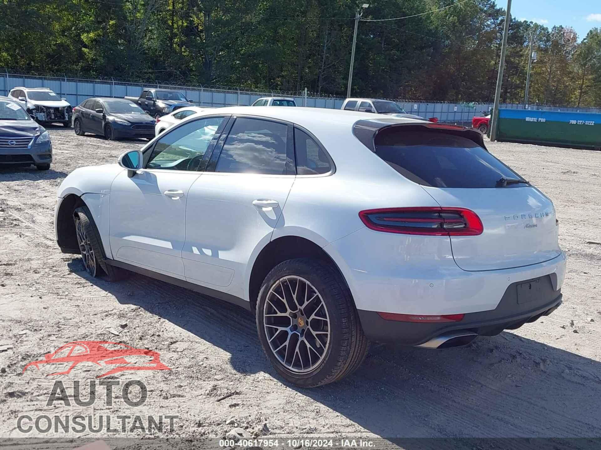 PORSCHE MACAN 2018 - WP1AA2A59JLB20630