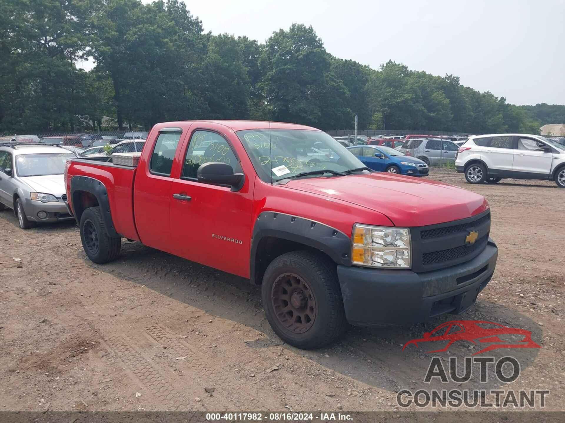 CHEVROLET SILVERADO 1500 2012 - 1GCRCPEX2CZ340747