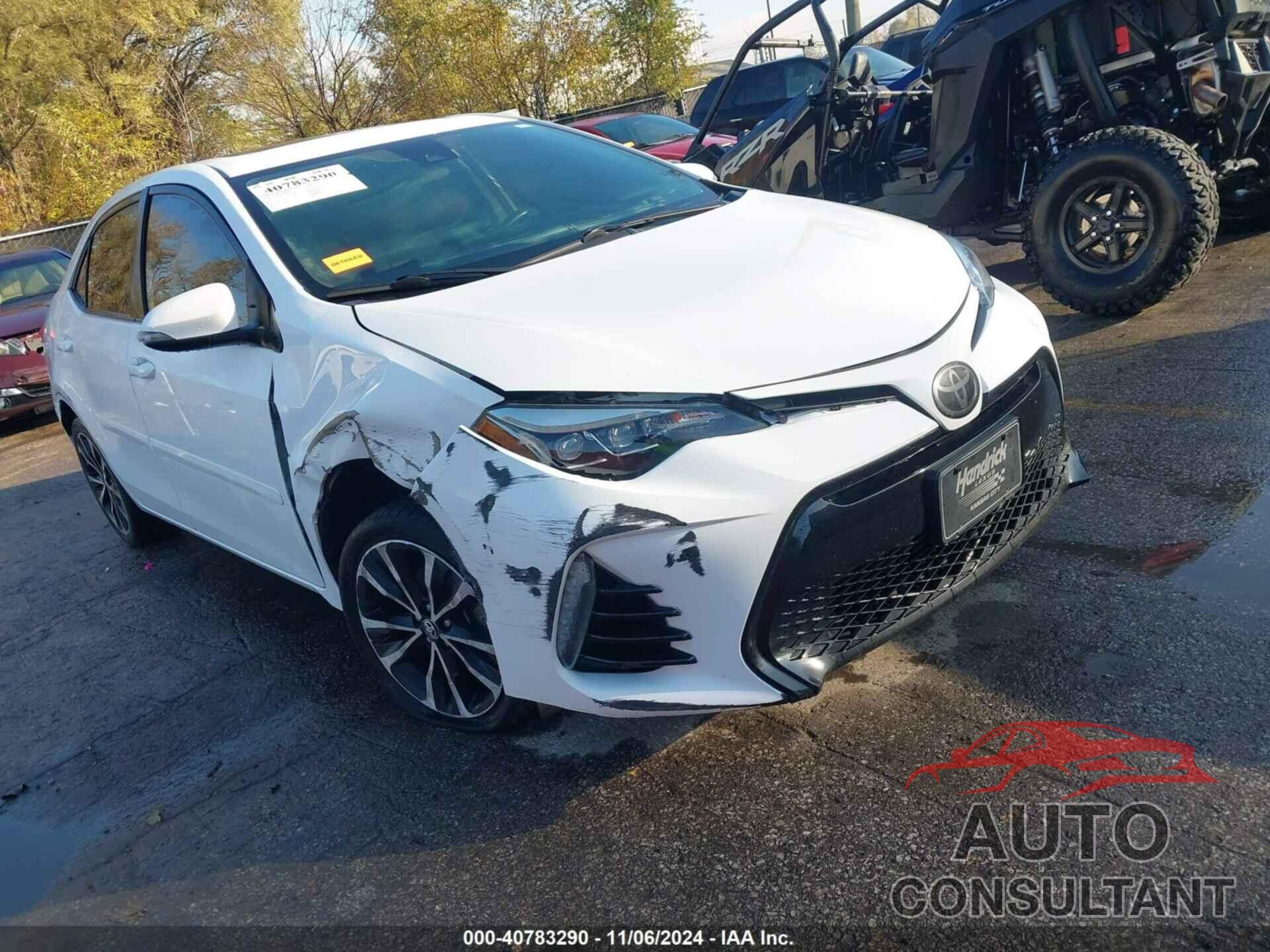TOYOTA COROLLA 2018 - 5YFBURHE7JP777588