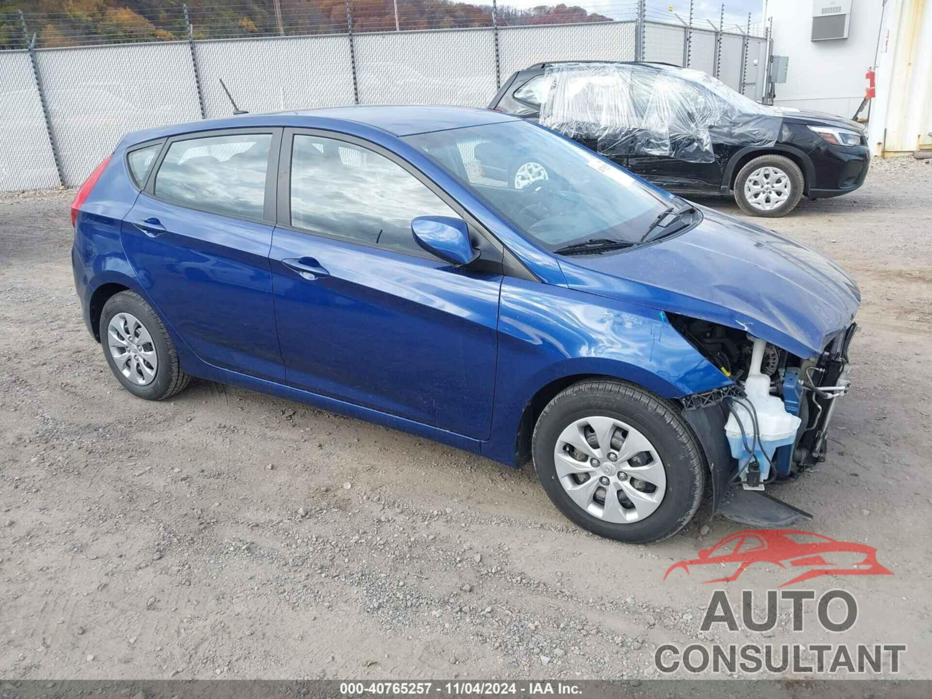 HYUNDAI ACCENT 2016 - KMHCT5AE2GU248048