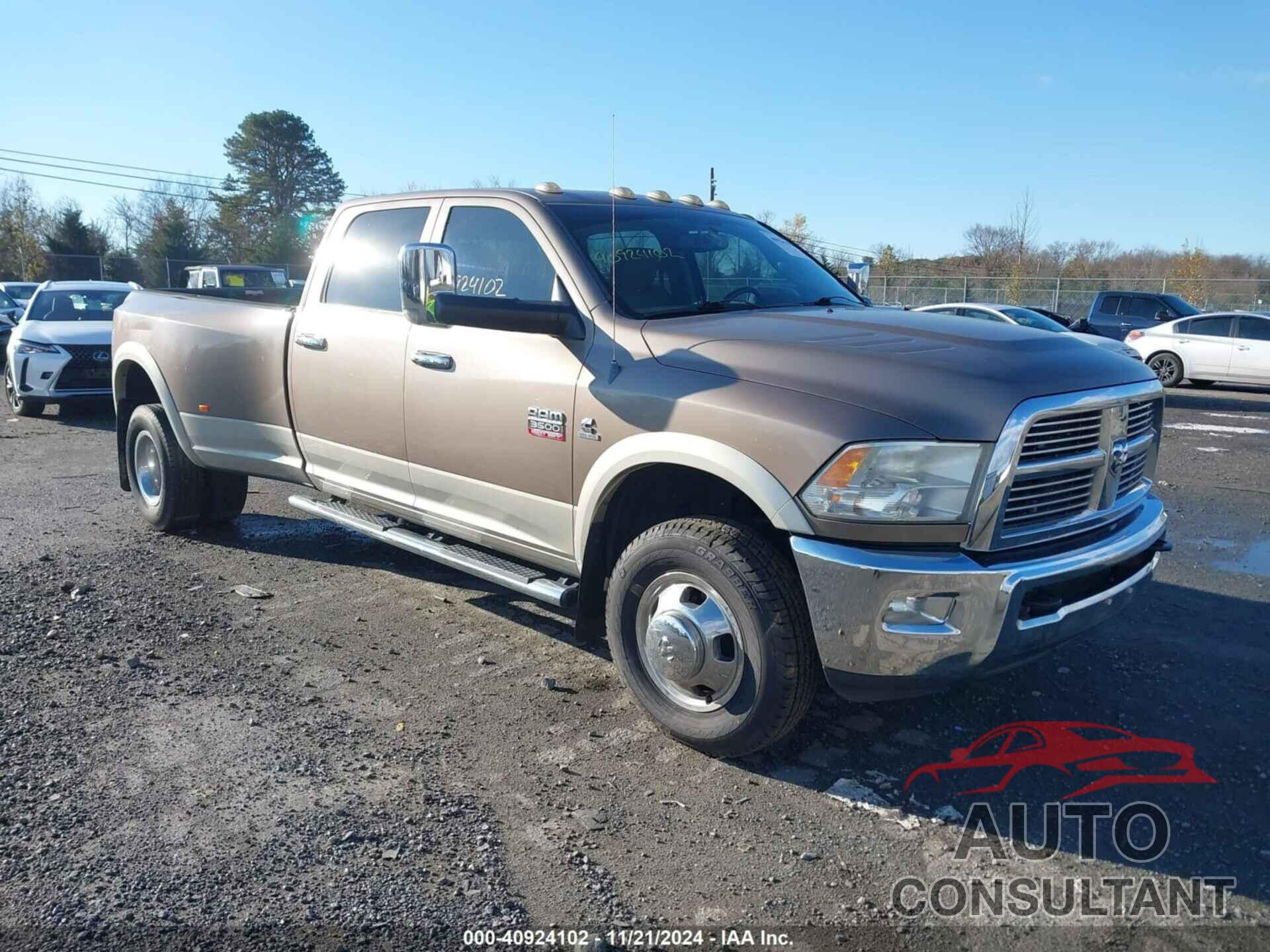 DODGE RAM 3500 2010 - 3D73Y4CL2AG136894