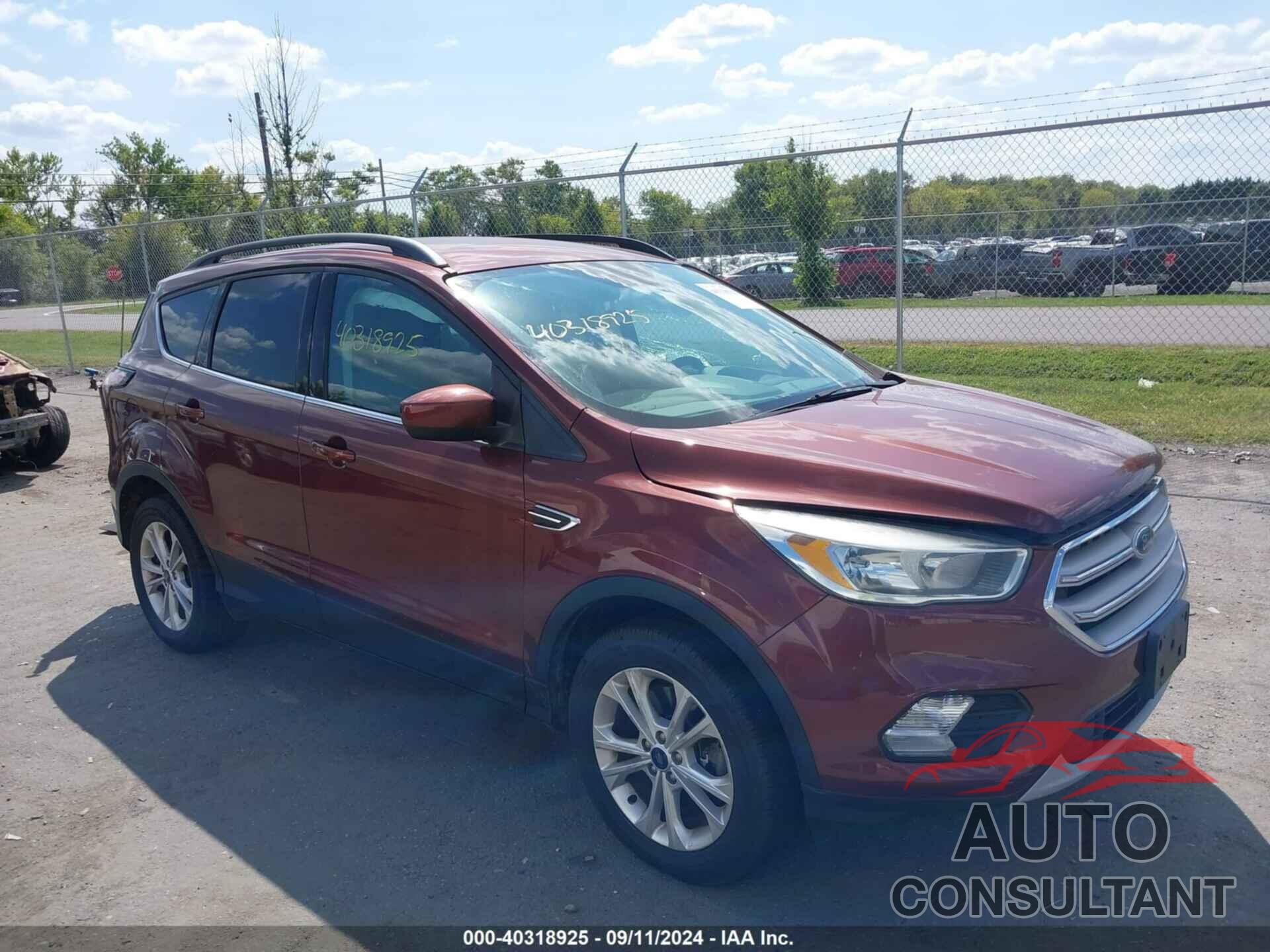 FORD ESCAPE 2018 - 1FMCU9GD1JUA95561