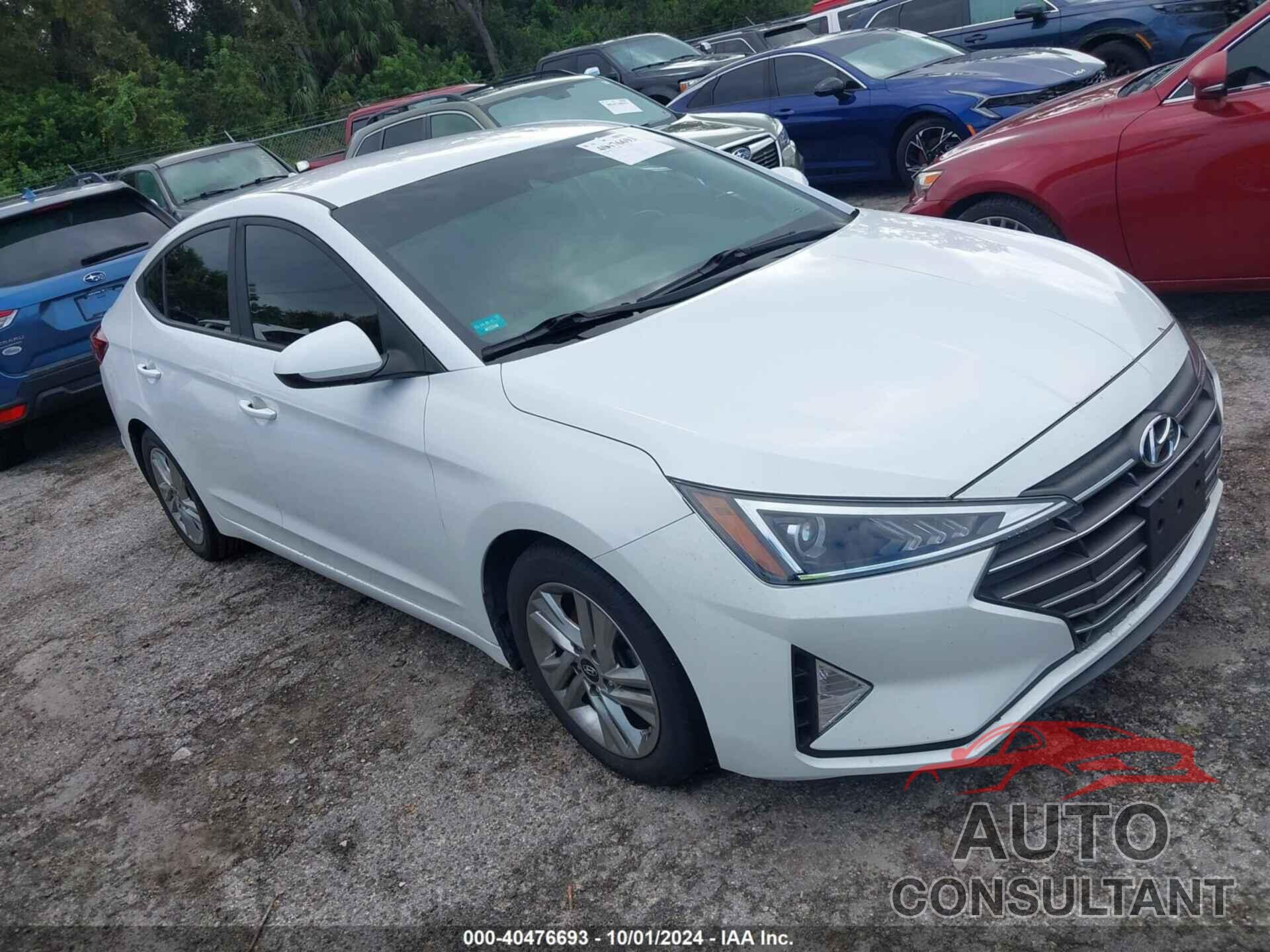 HYUNDAI ELANTRA 2020 - 5NPD84LF0LH567060