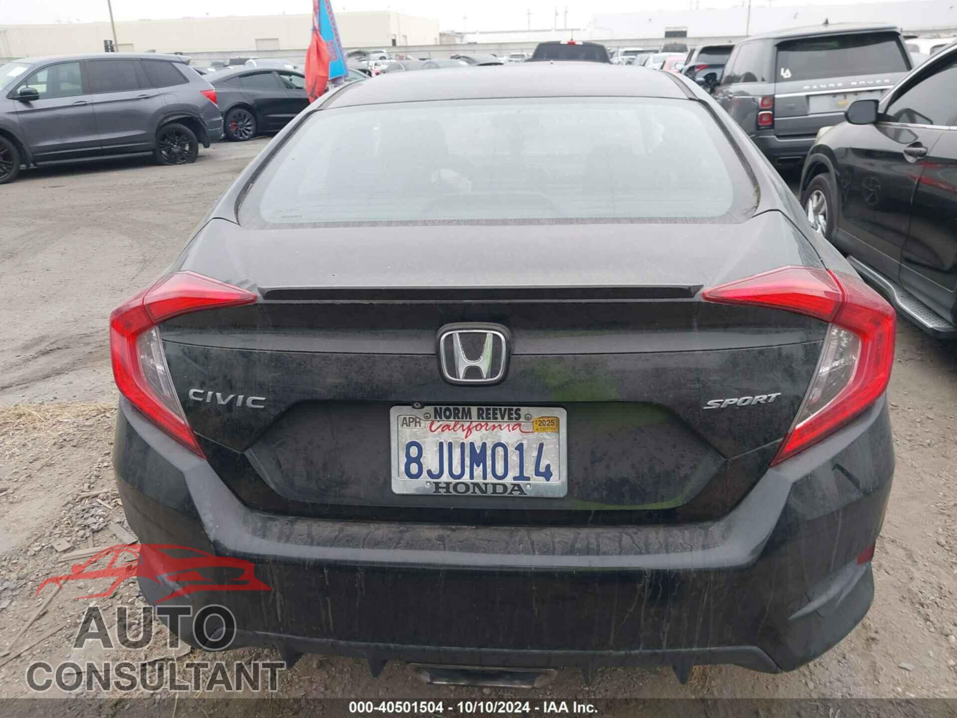 HONDA CIVIC 2019 - 2HGFC2F83KH515519