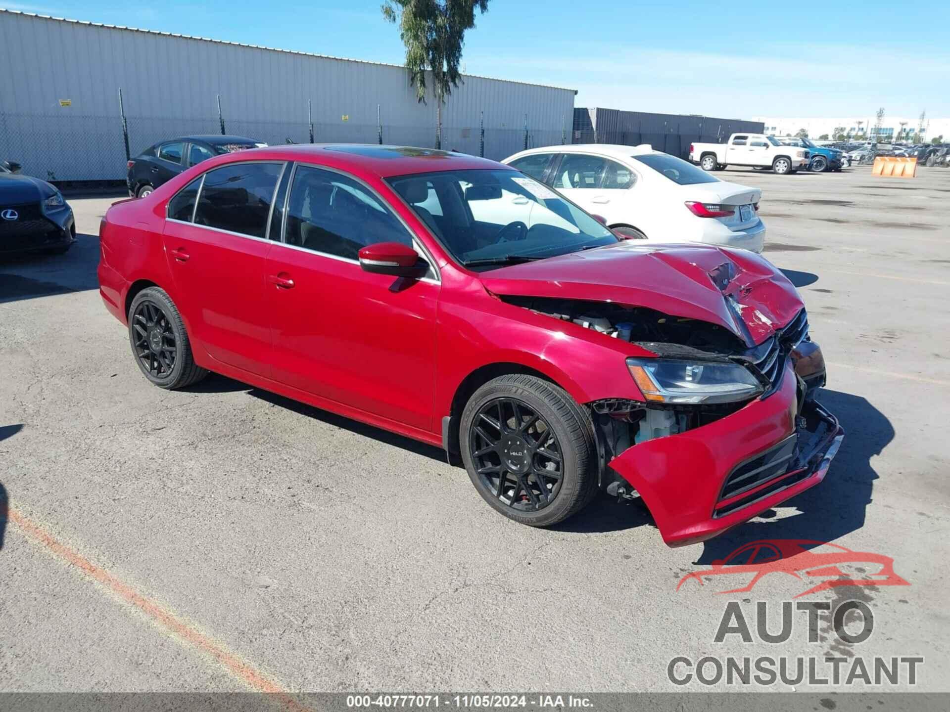 VOLKSWAGEN JETTA 2017 - 3VWDB7AJ3HM340485