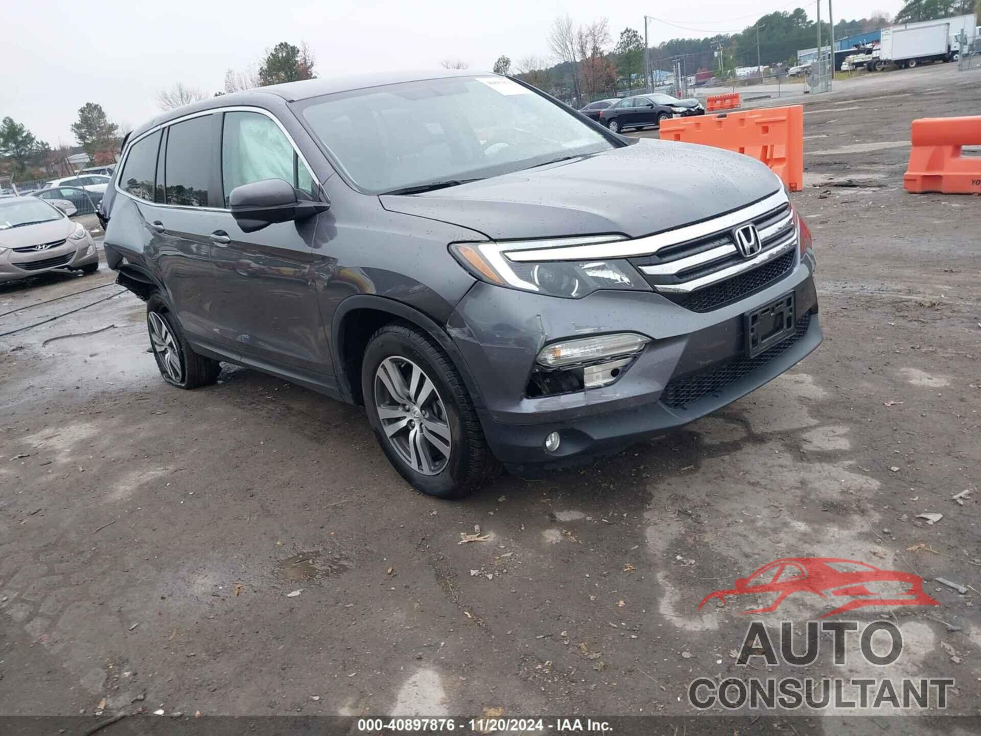 HONDA PILOT 2017 - 5FNYF6H33HB040718