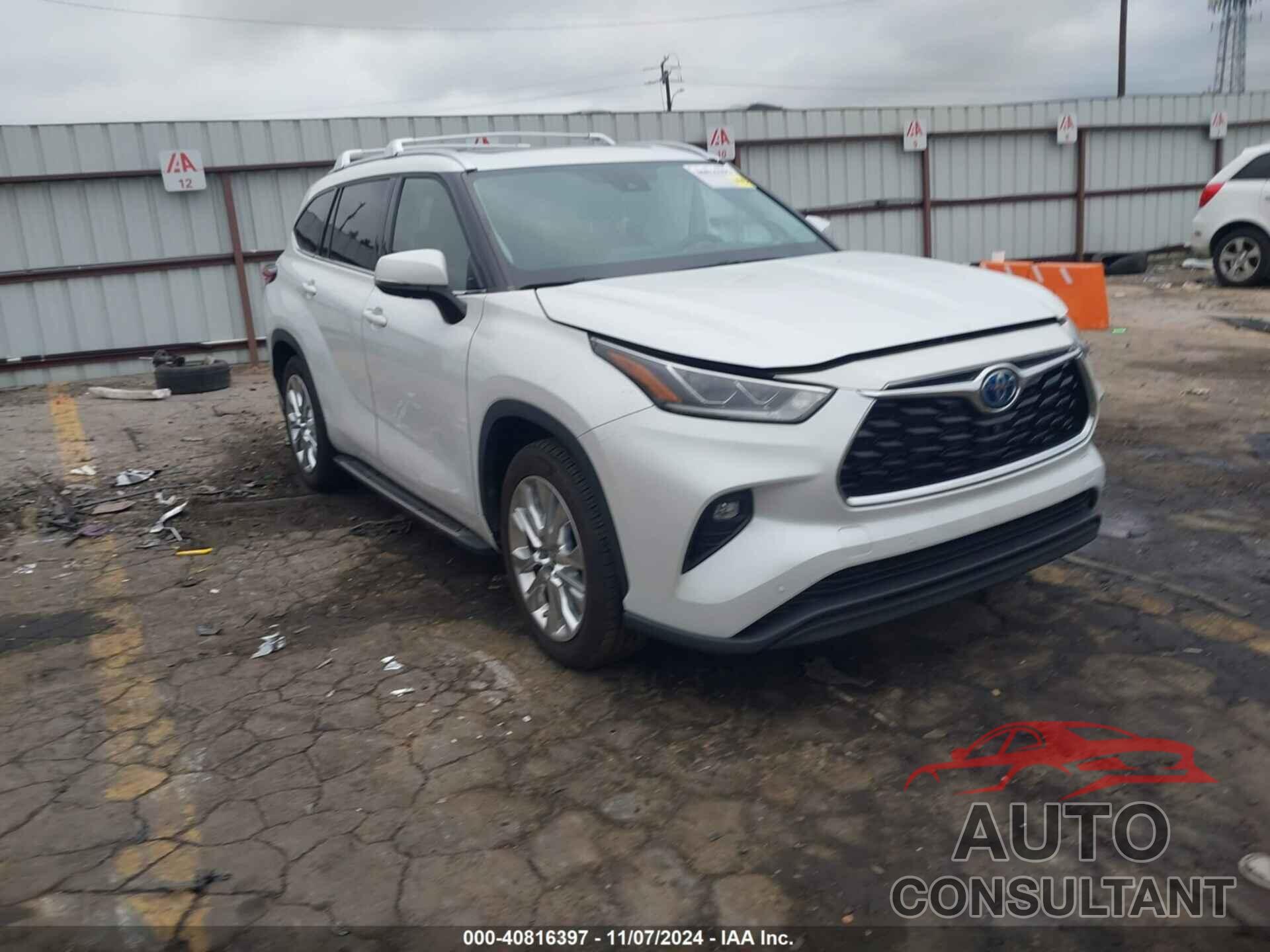 TOYOTA HIGHLANDER 2022 - 5TDYARAH9NS515074