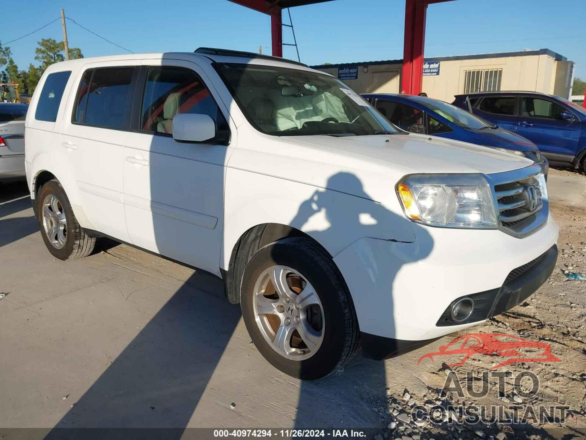 HONDA PILOT 2014 - 5FNYF3H7XEB024349