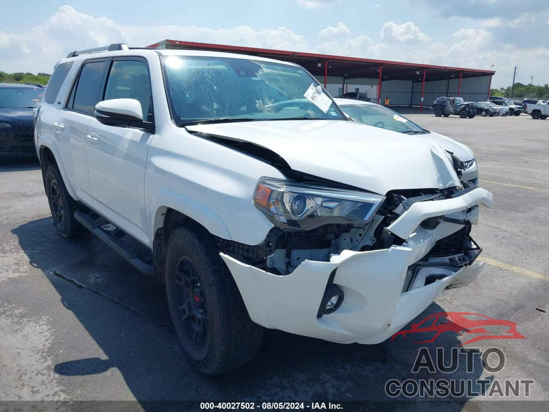 TOYOTA 4RUNNER 2022 - JTEFU5JR4N5253983