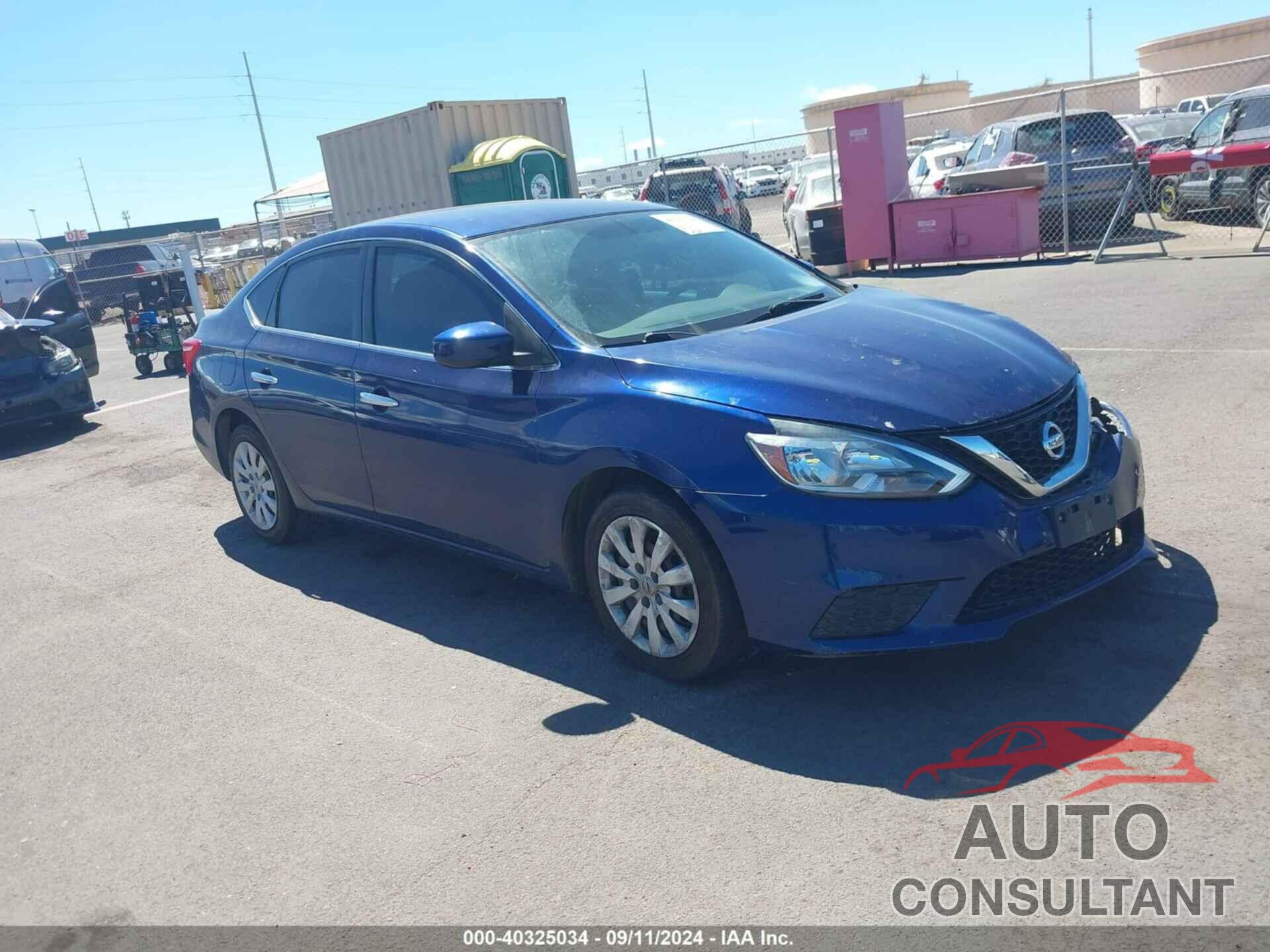 NISSAN SENTRA 2019 - 3N1AB7AP4KY245821