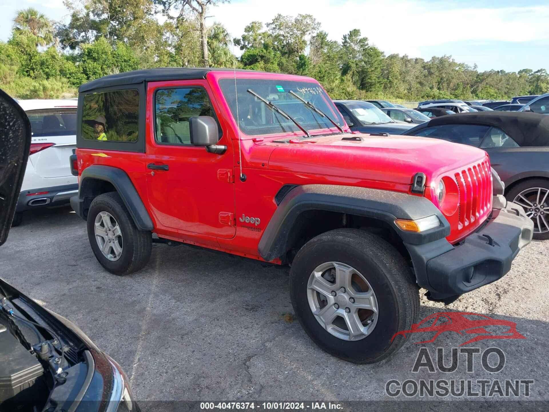 JEEP WRANGLER 2020 - 1C4GJXAG3LW164019