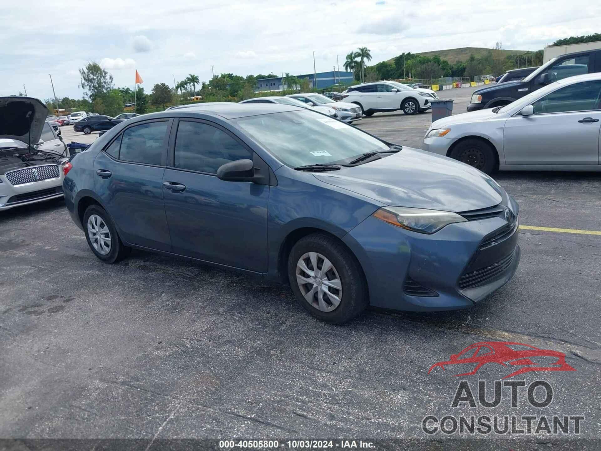 TOYOTA COROLLA 2017 - 2T1BURHE3HC776318